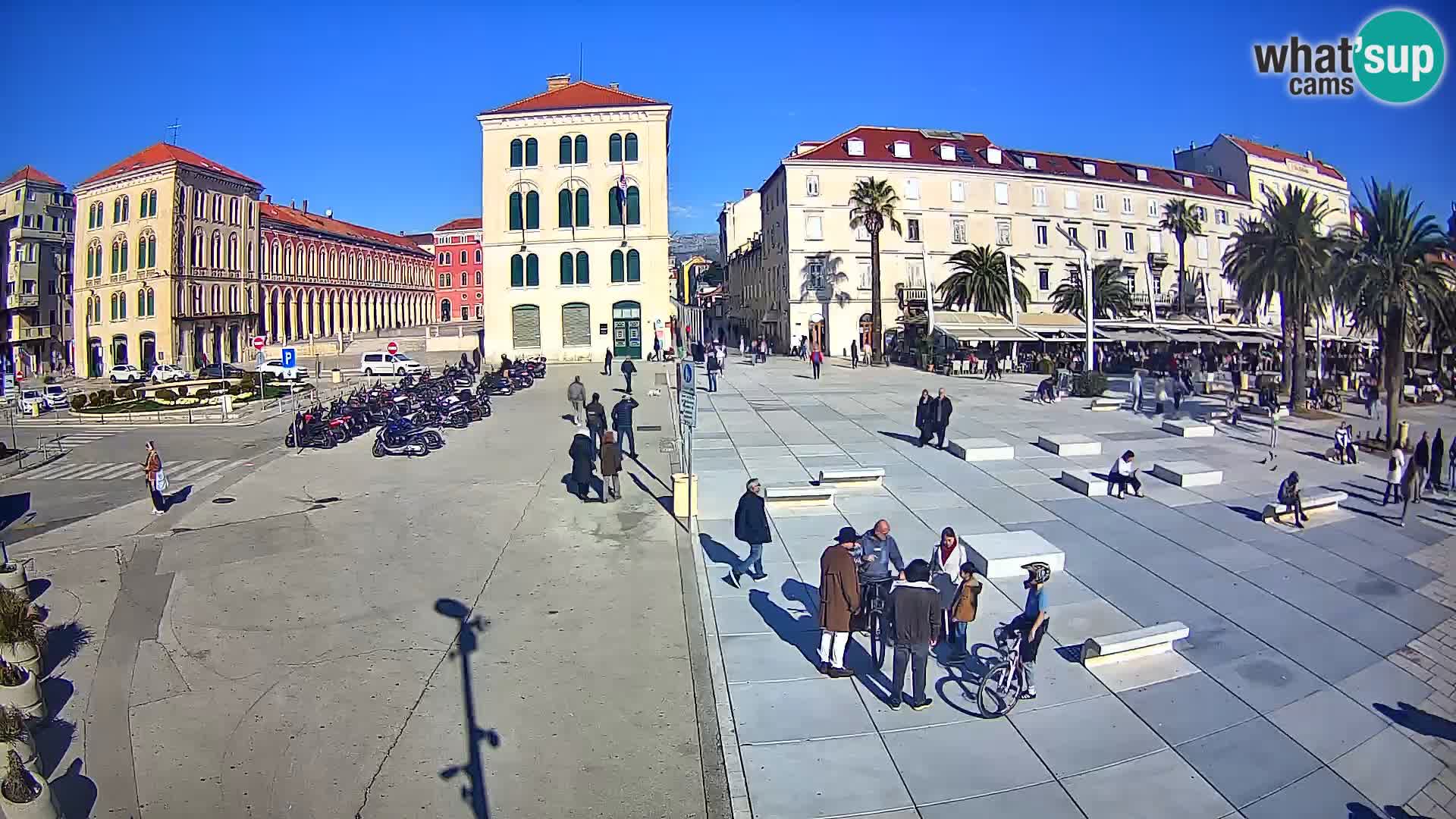 Live kamera Split Riva – Prokurative | Trg Republike