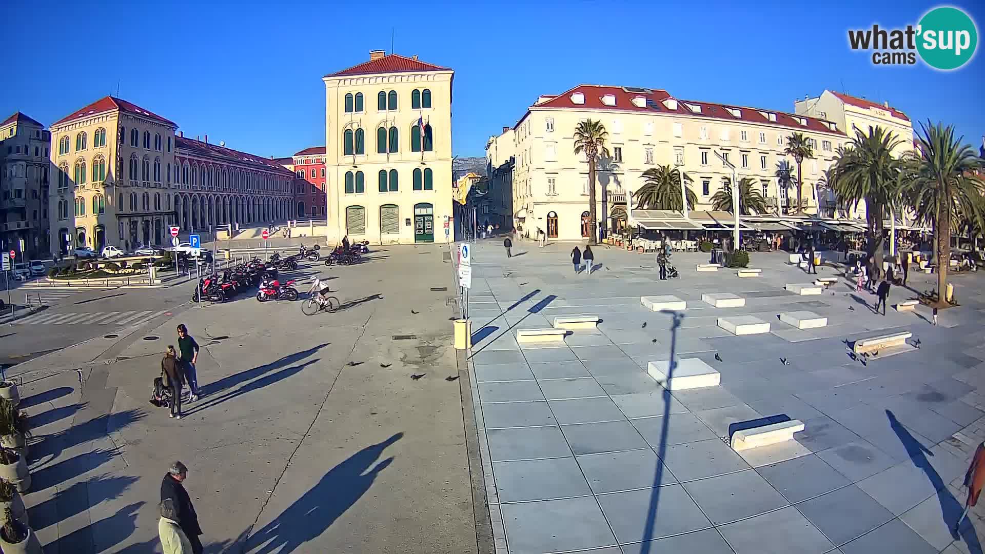Live kamera Split Riva – Prokurative | Trg Republike