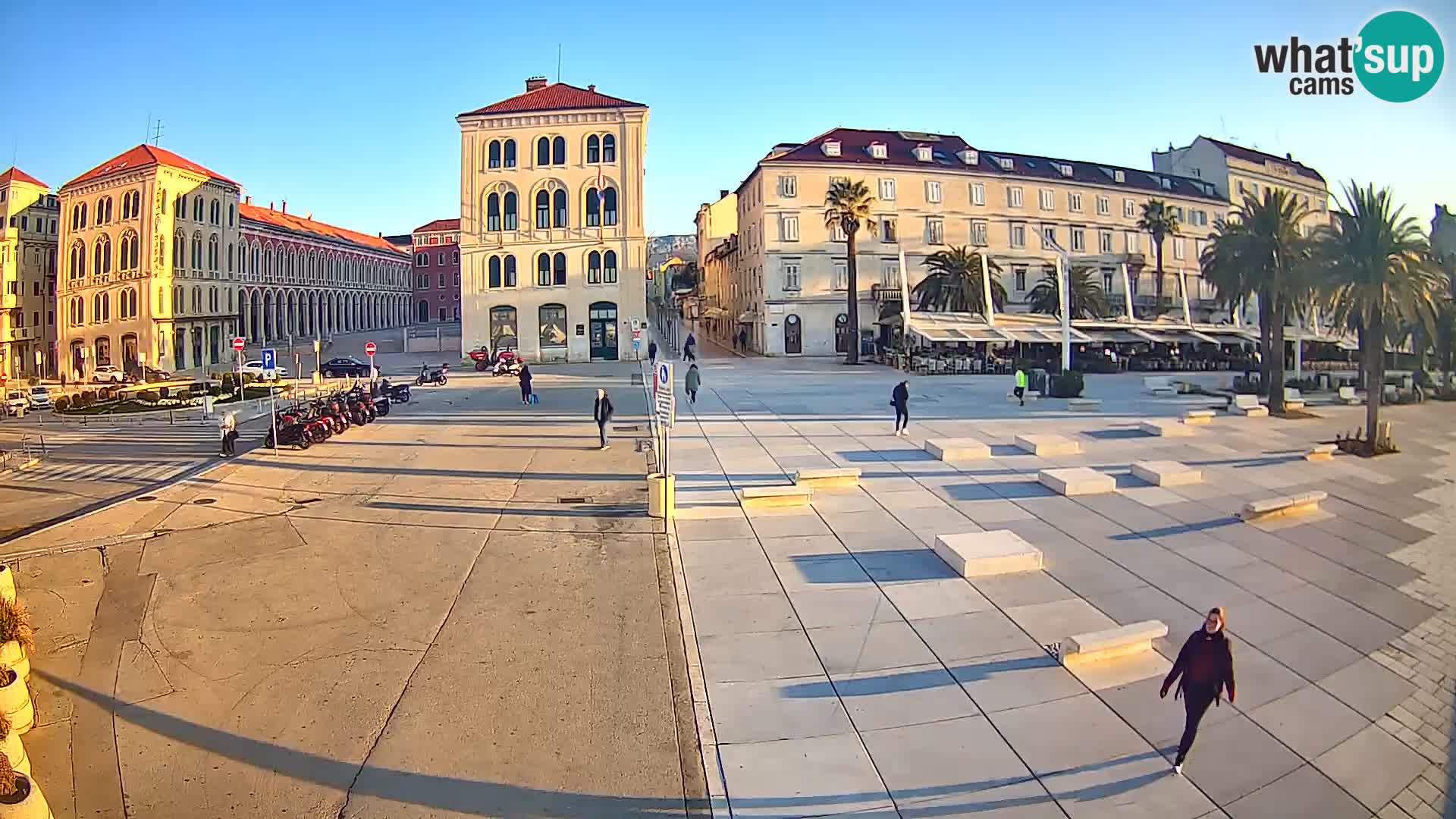 Webcam Split Riva – Prokurative | Plaza de la República