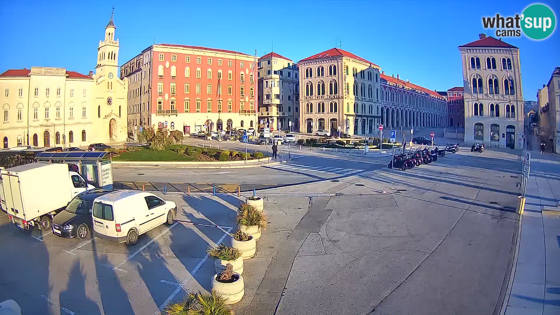 Webcam Split Riva – Prokurative | Plaza de la República