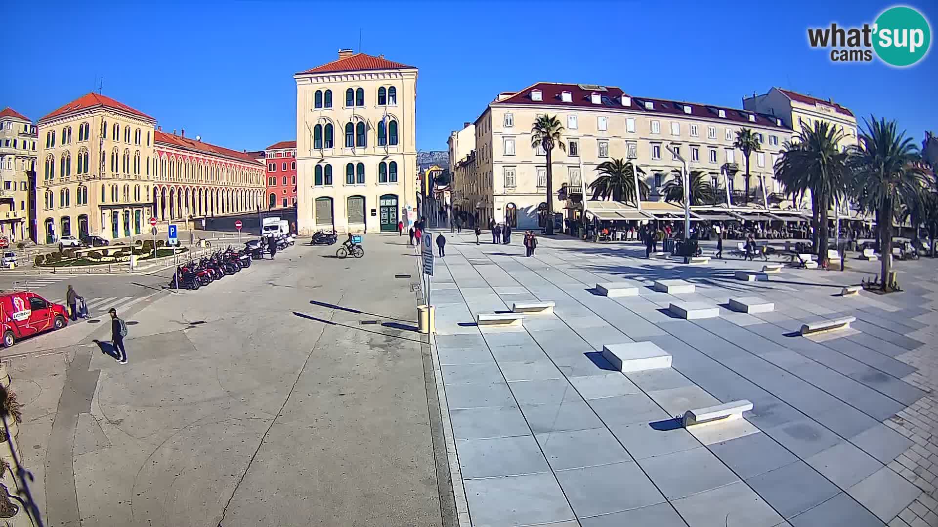 Webcam Split Riva – Prokurative | Trg Republike