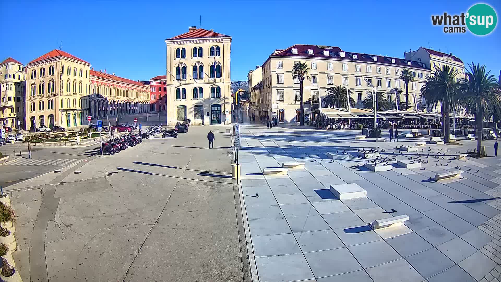 Webcam Spalato Riva – Prokurative | Piazza della Republika