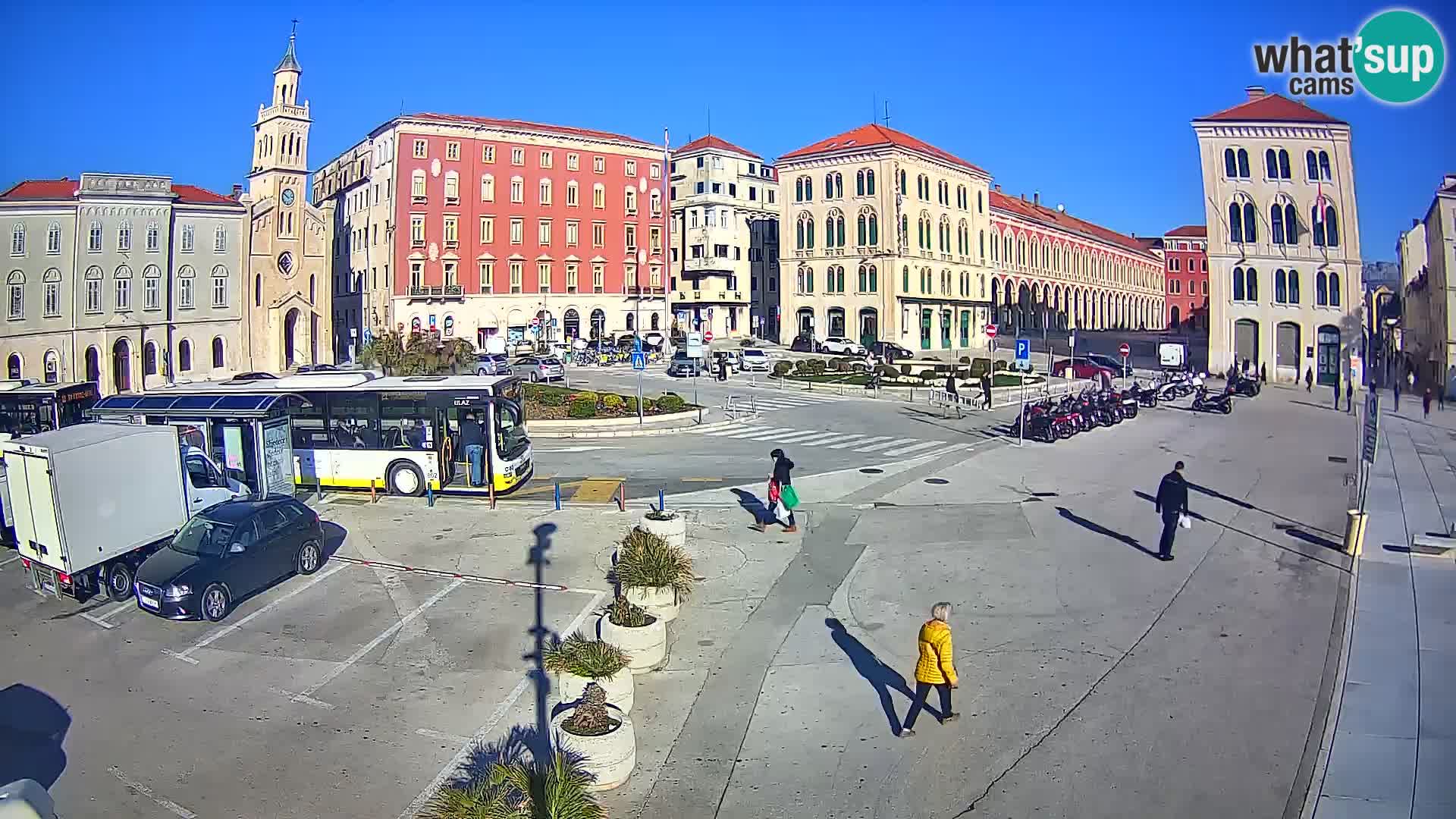 Webcam Split Riva – Prokurative | Plaza de la República