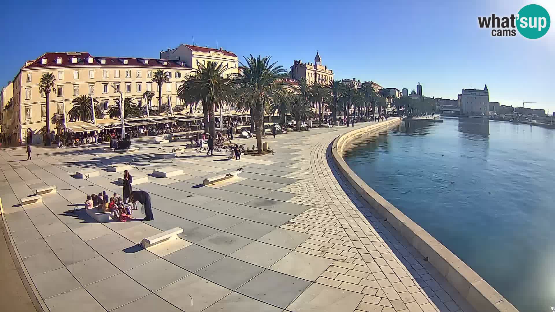 Webcam Split Riva – Prokurative | Plaza de la República