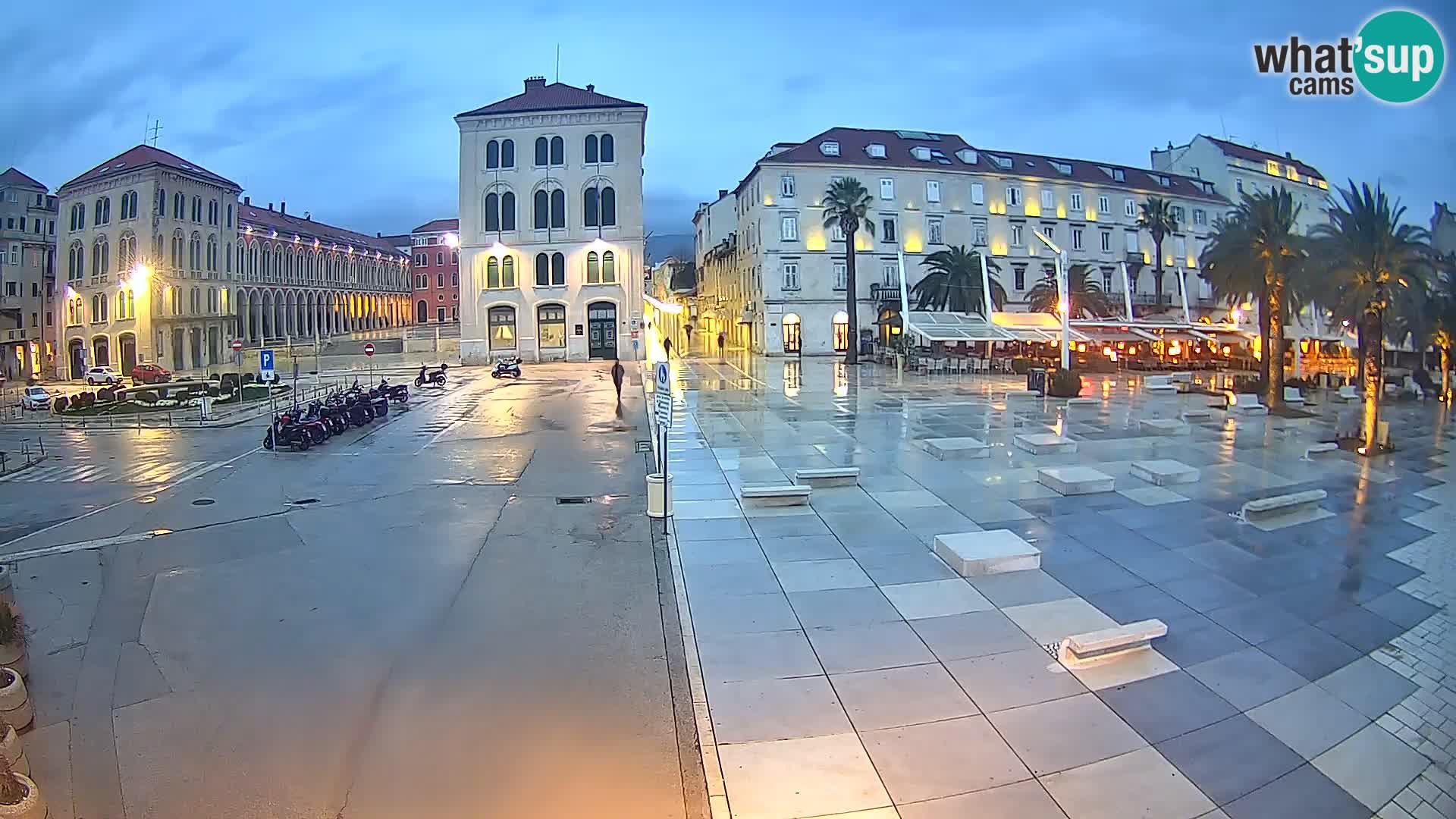 Webcam Spalato Riva – Prokurative | Piazza della Republika