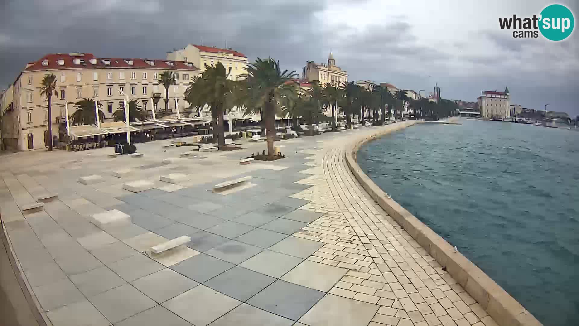 Webcam Split Riva – Prokurative | Trg Republike