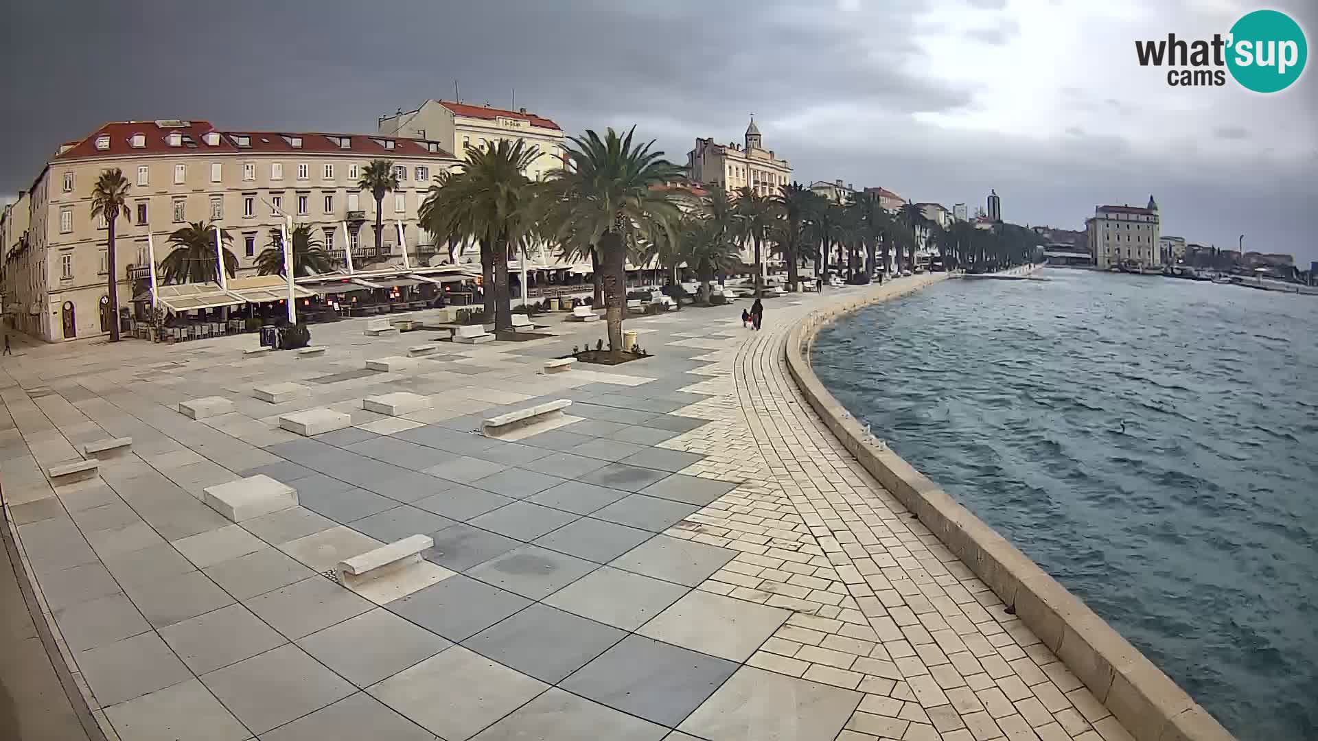 Webcam Spalato Riva – Prokurative | Piazza della Republika