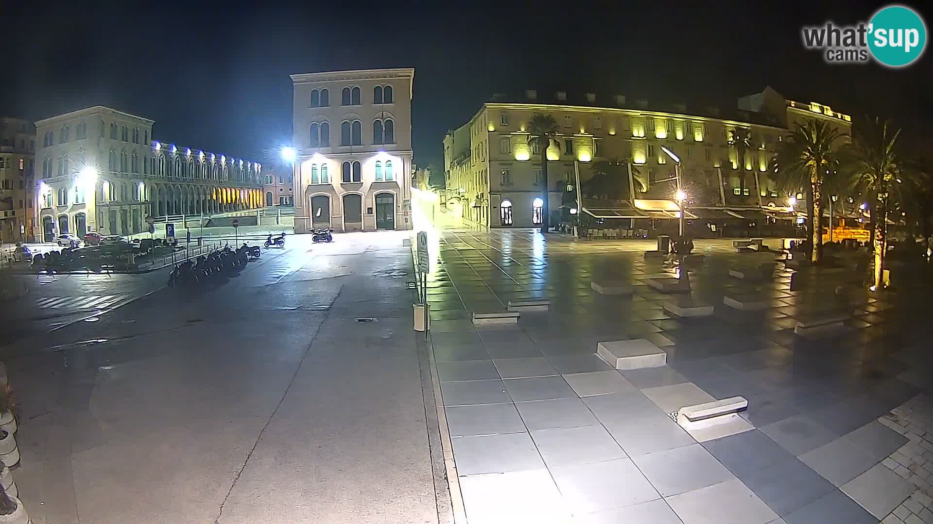 Webcam Spalato Riva – Prokurative | Piazza della Republika