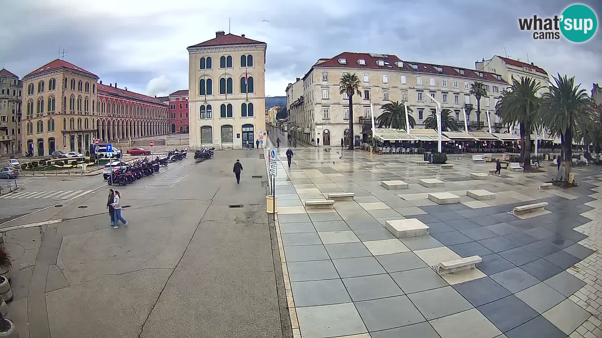 Webcam Split Riva – Prokurative | Trg Republike