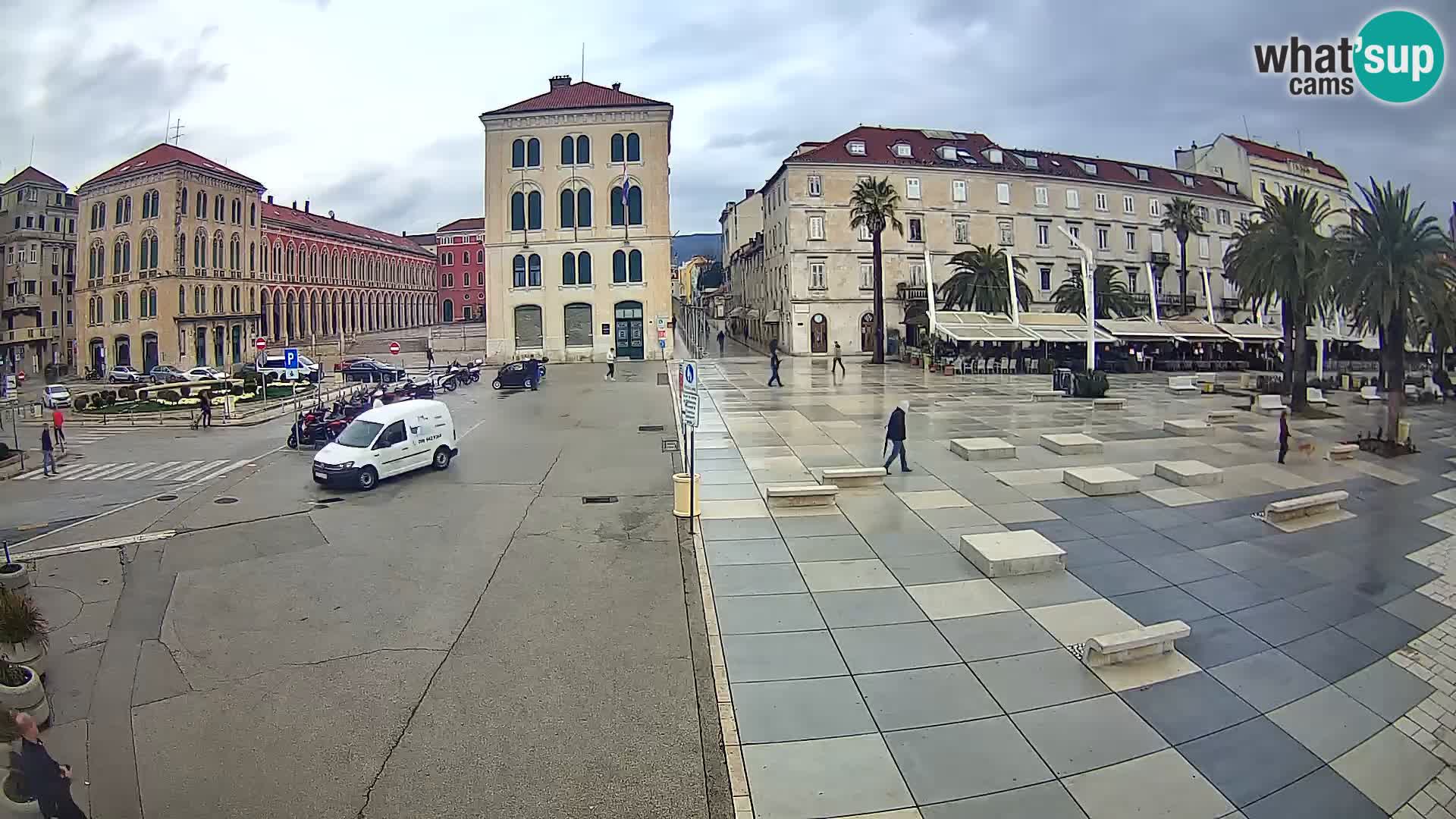 Webcam Spalato Riva – Prokurative | Piazza della Republika
