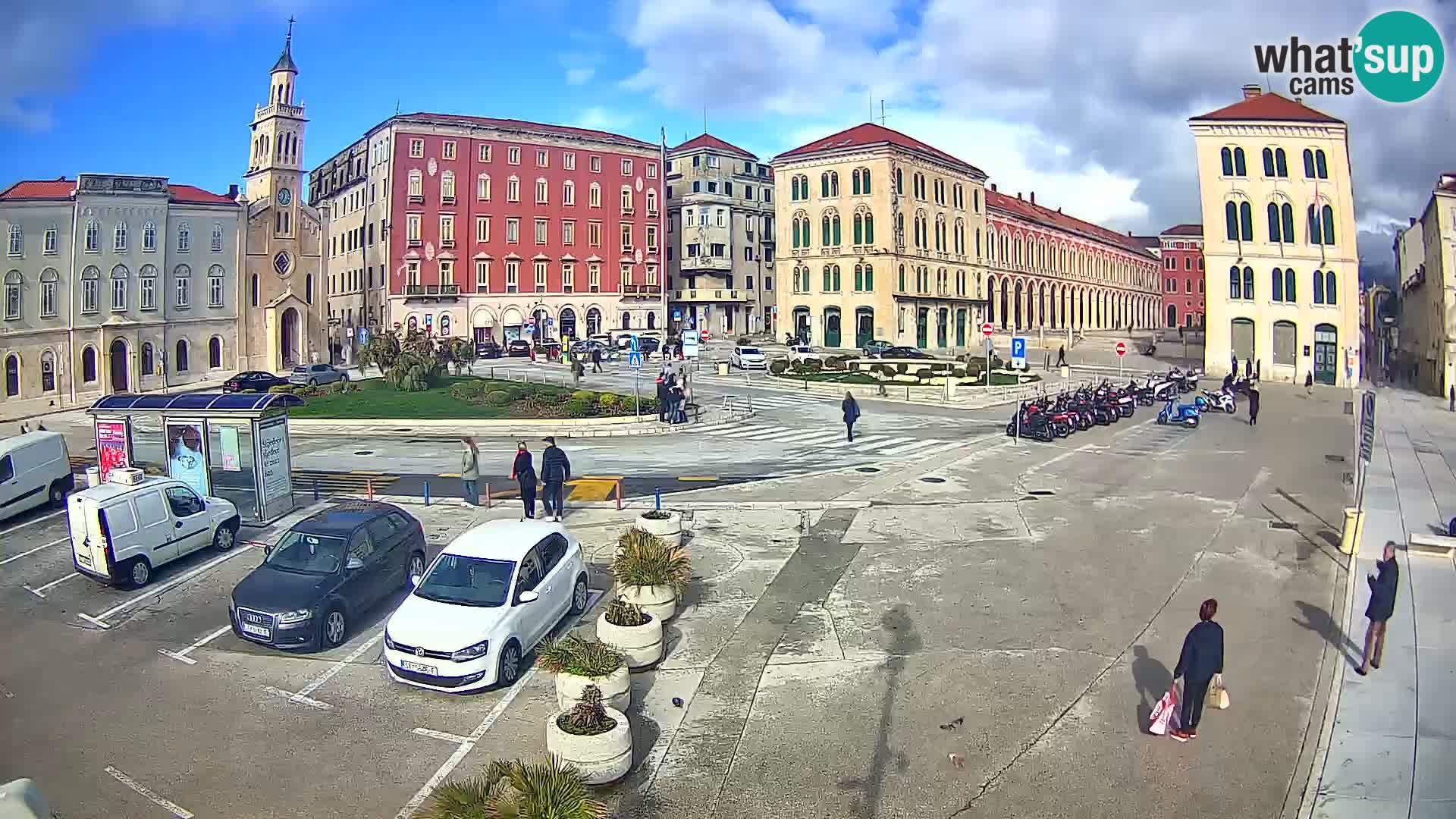 Webcam Split Riva – Prokurative | Plaza de la República
