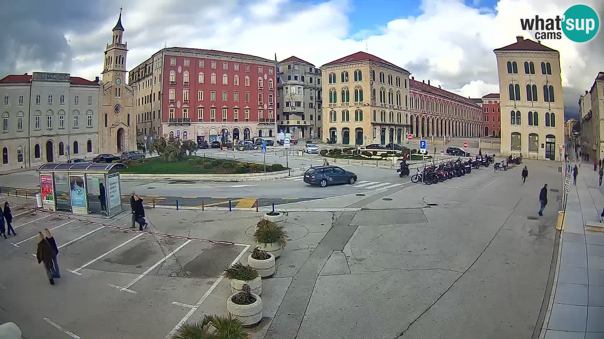 Webcam Split Riva – Prokurative | Trg Republike