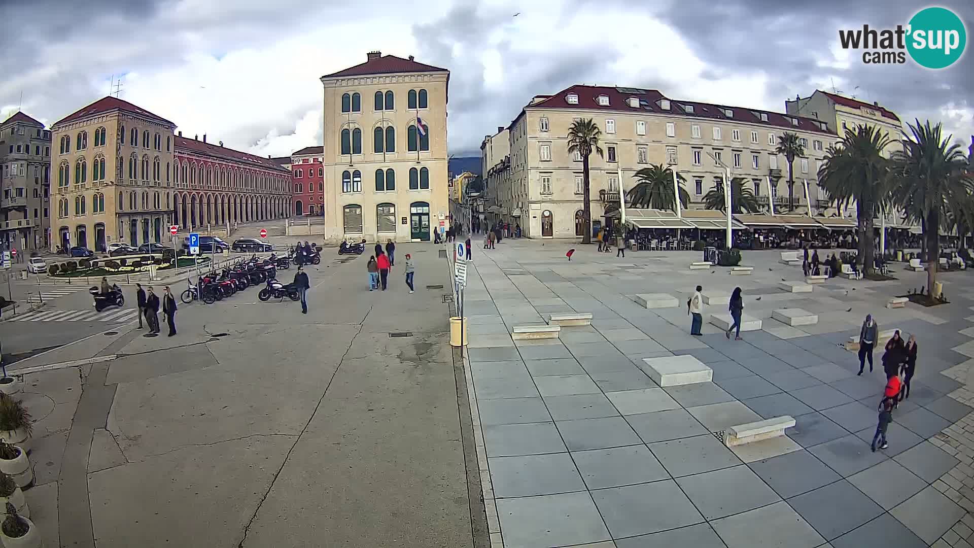 Webcam Spalato Riva – Prokurative | Piazza della Republika