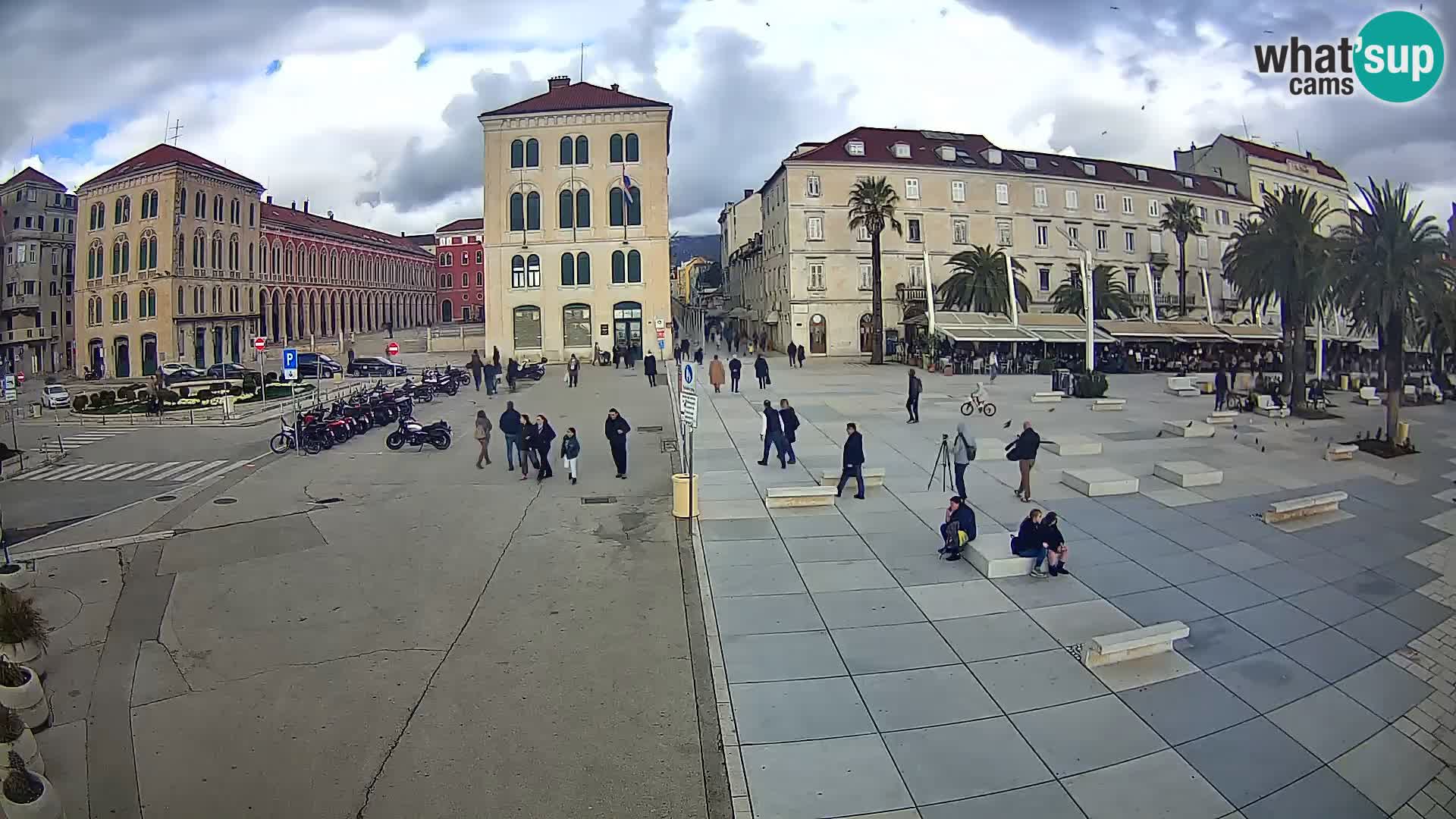Webcam Spalato Riva – Prokurative | Piazza della Republika