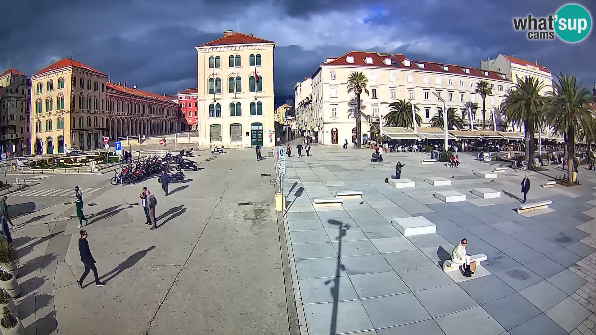 Live kamera Split Riva – Prokurative | Trg Republike