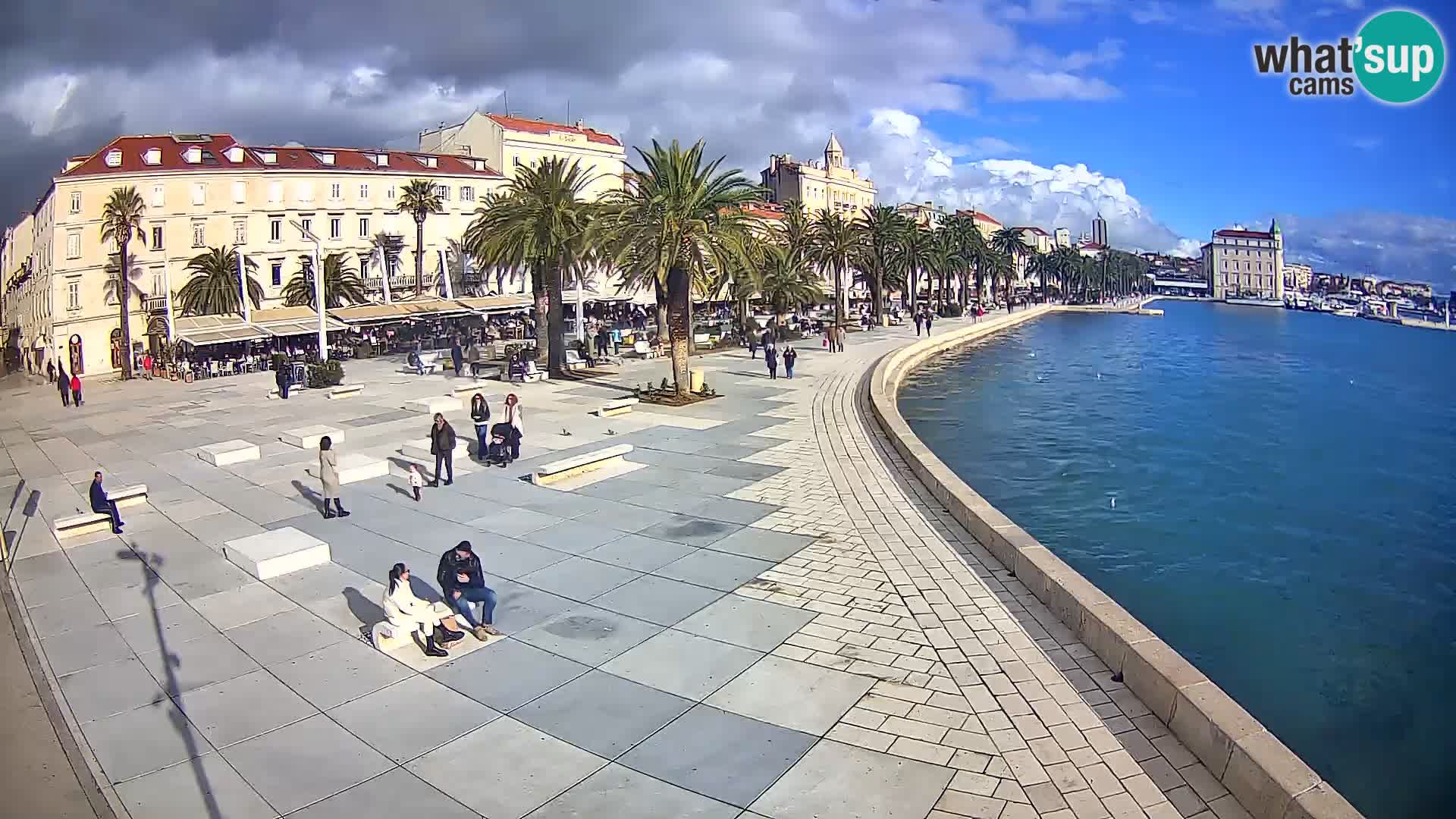 Webcam Spalato Riva – Prokurative | Piazza della Republika