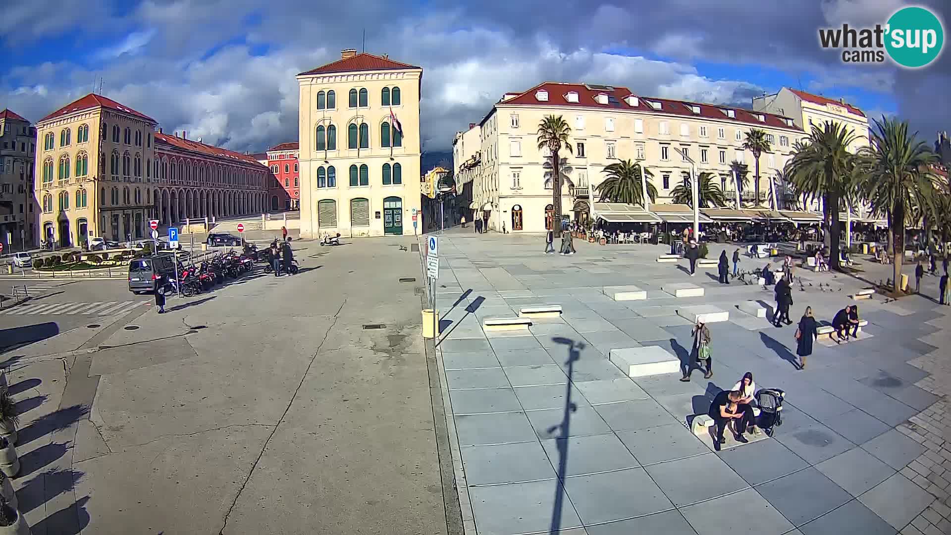 Webcam Split Riva – Prokurative | Trg Republike