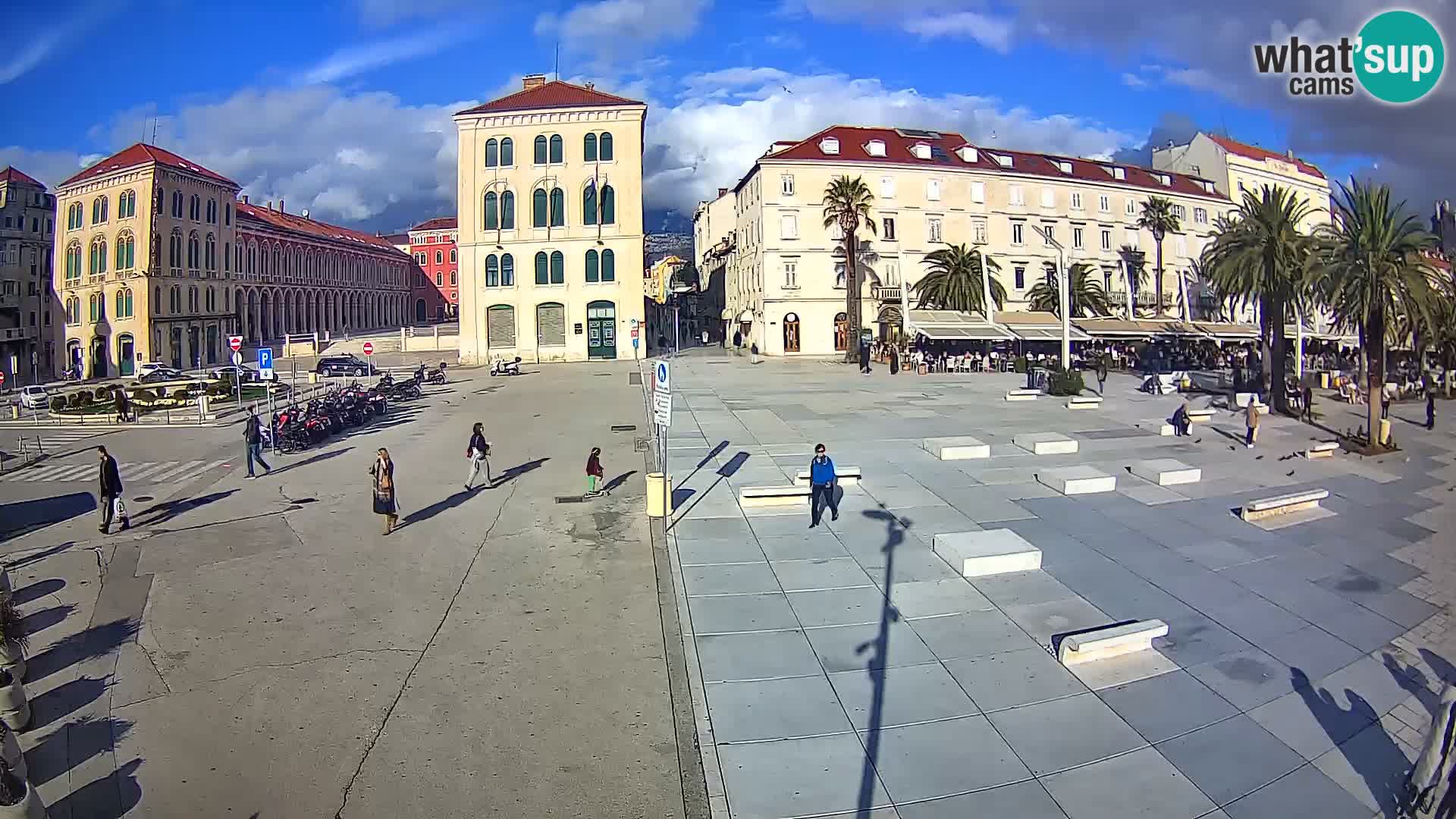 Webcam Split Riva – Prokurative | Trg Republike