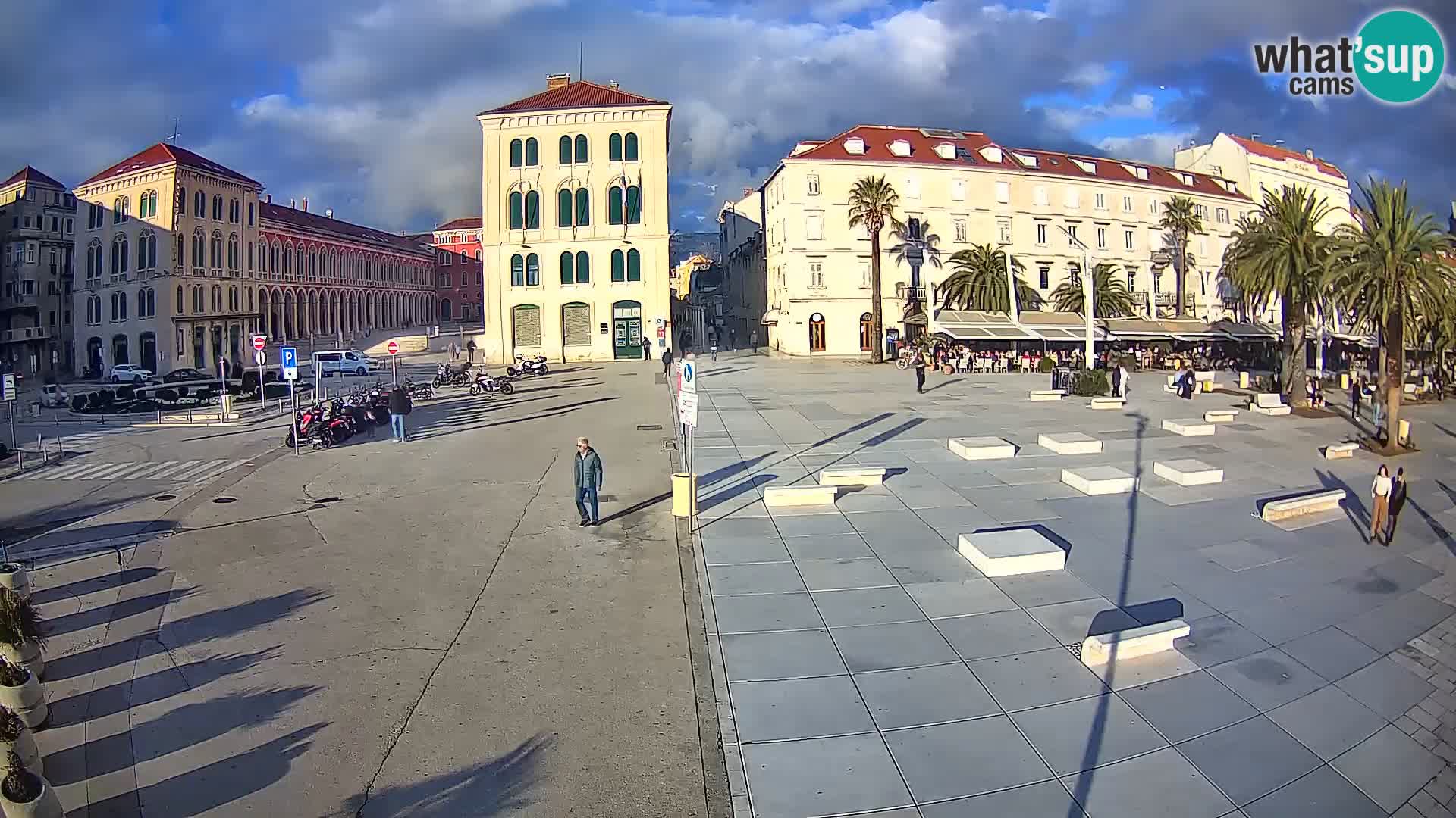 Webcam Spalato Riva – Prokurative | Piazza della Republika