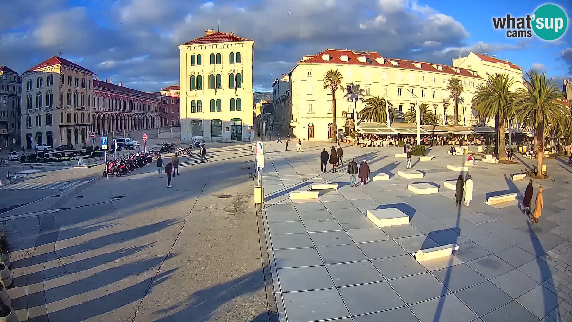 Webcam Split Riva – Prokurative | Trg Republike