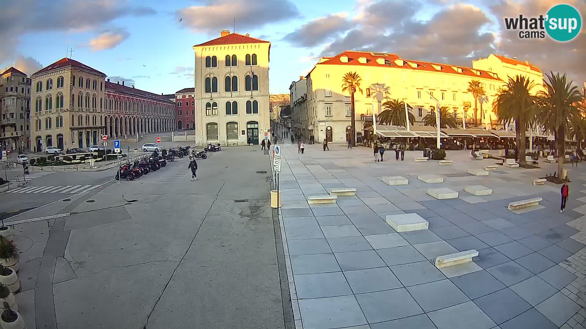 Webcam Split Riva – Prokurative | Plaza de la República