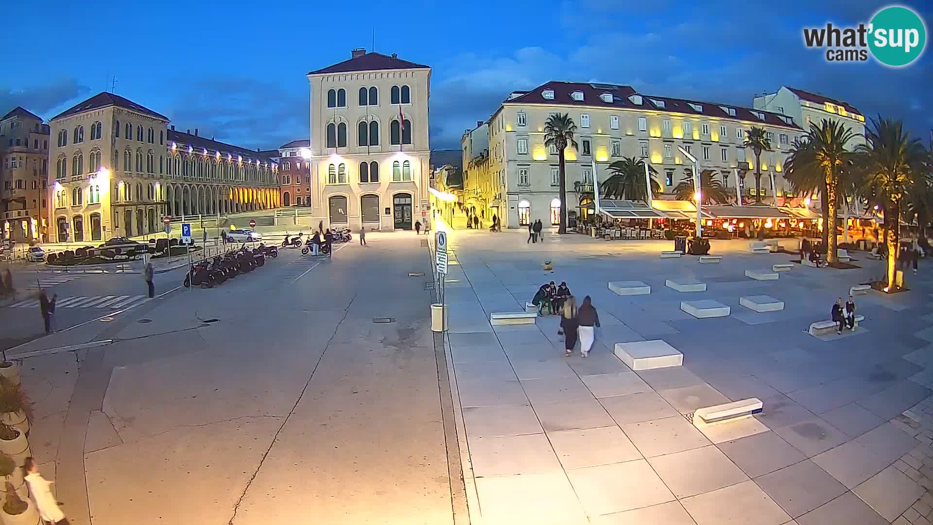 Webcam Spalato Riva – Prokurative | Piazza della Republika
