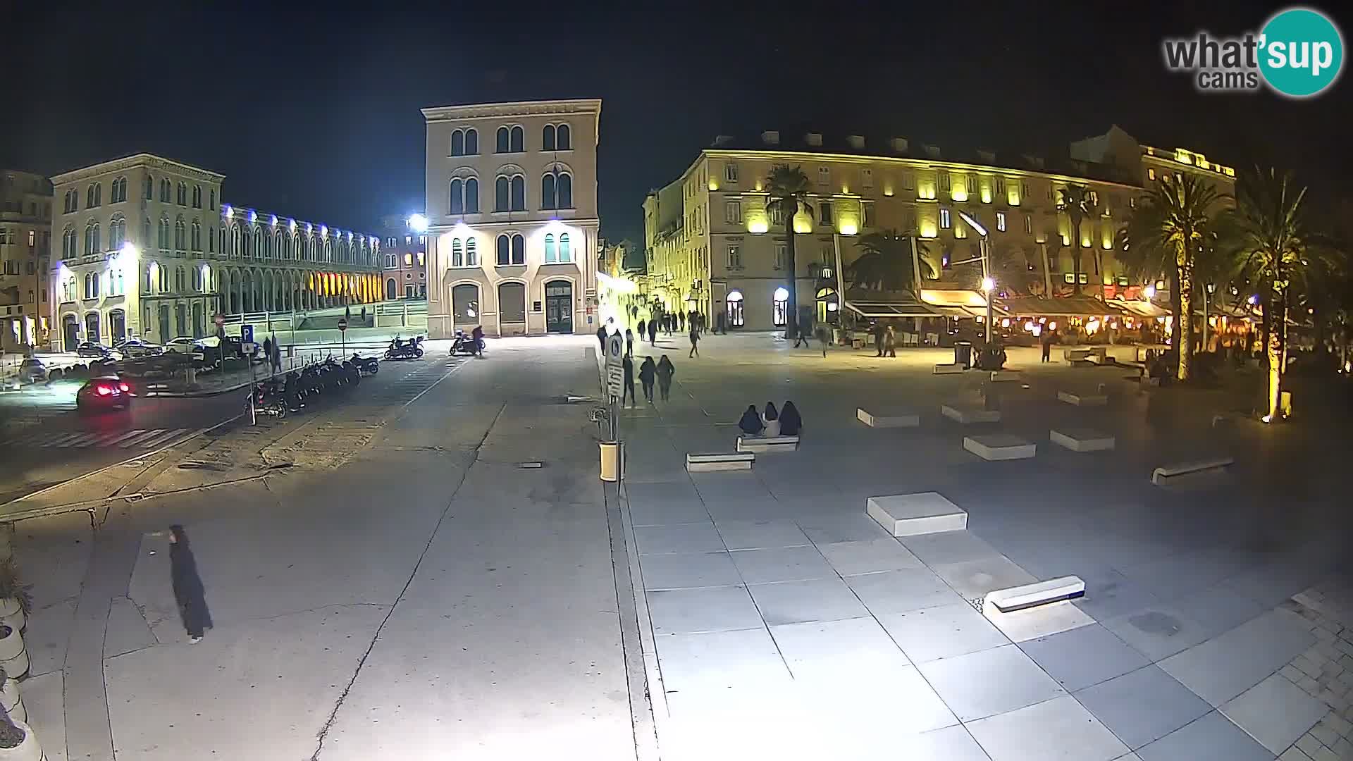 Webcam Split Riva – Prokurative | Trg Republike