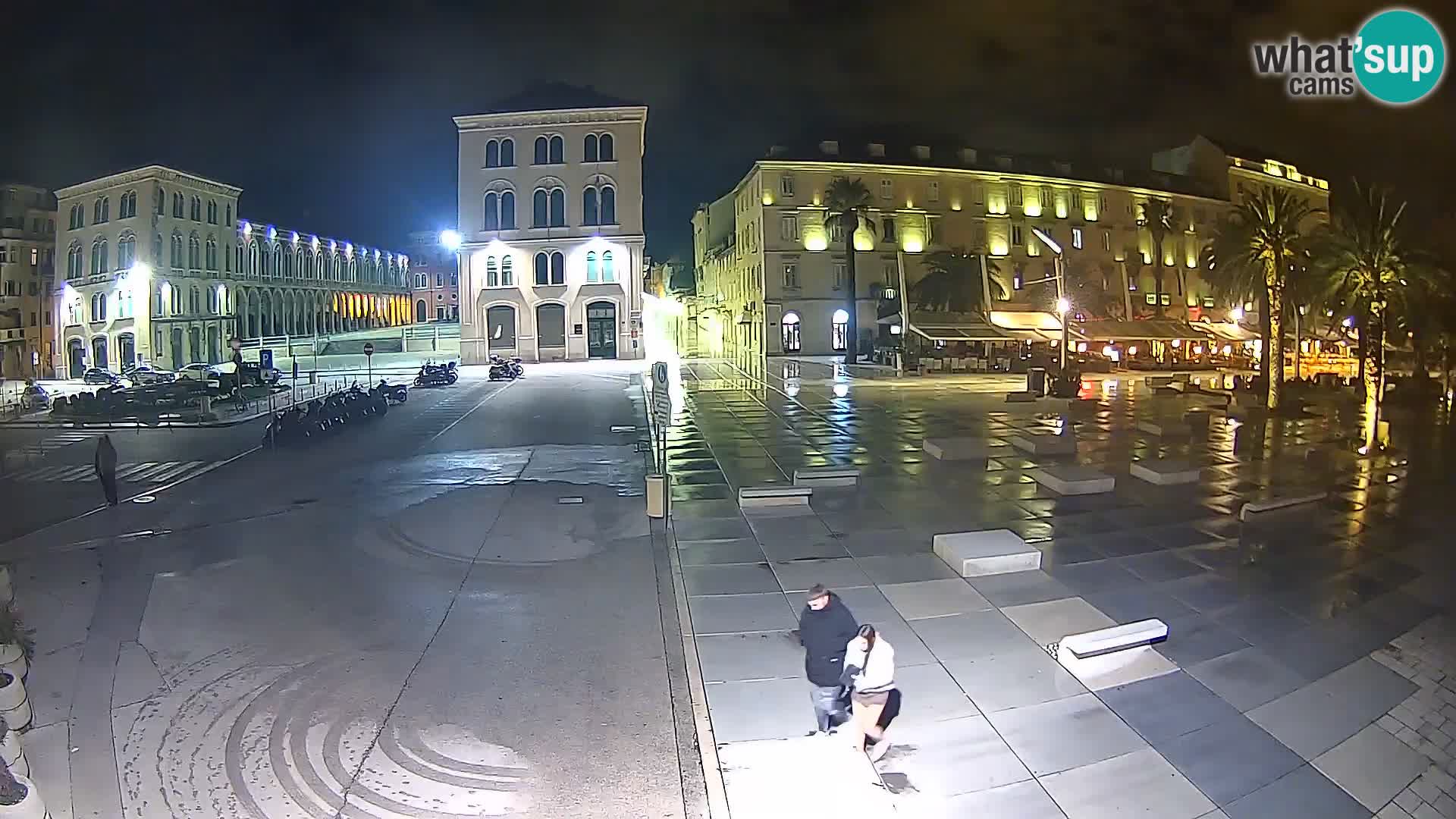 Webcam Split Riva – Prokurative | Trg Republike