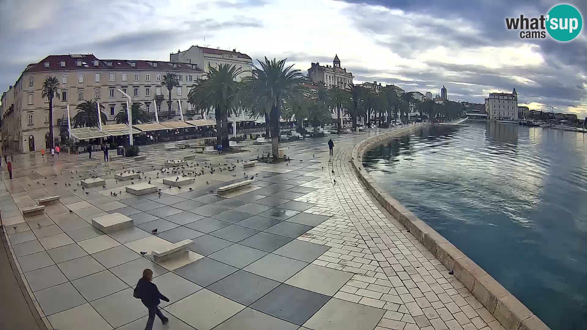 Webcam Spalato Riva – Prokurative | Piazza della Republika
