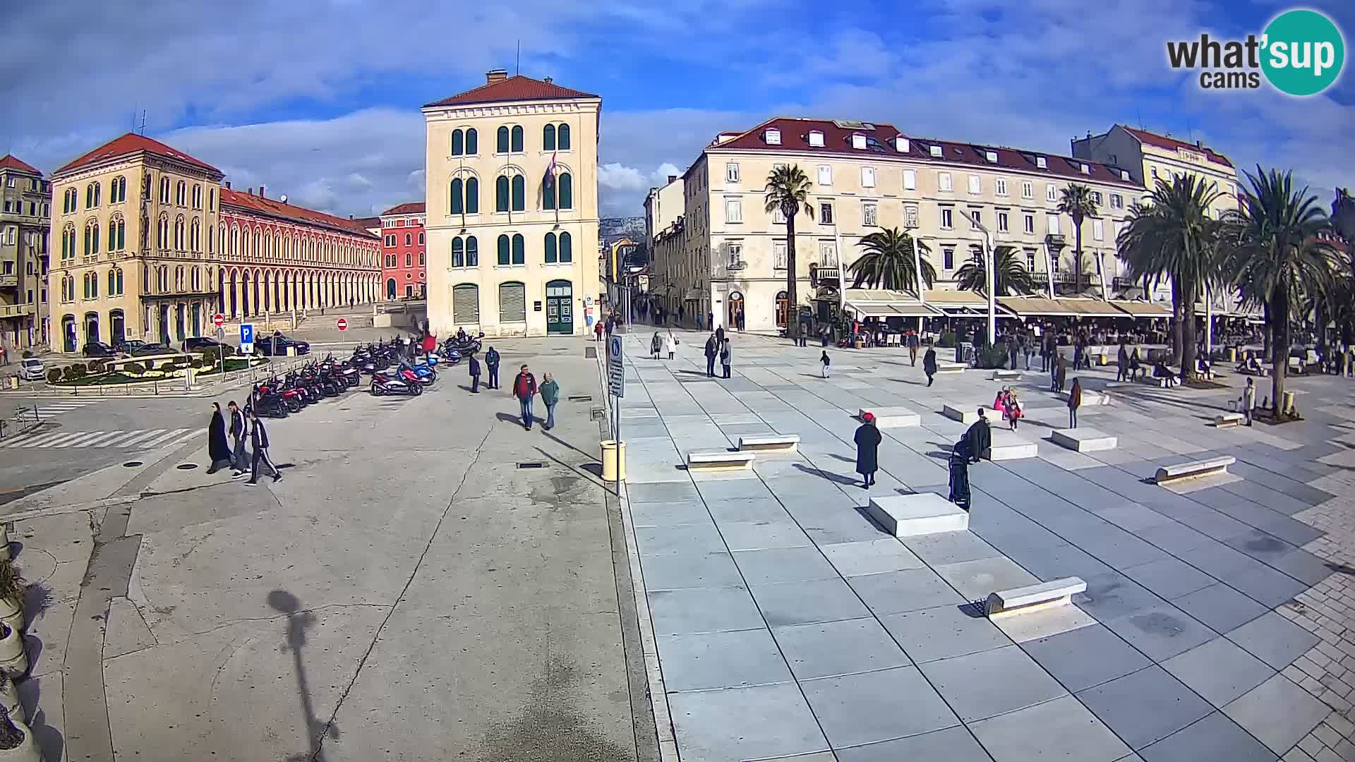 Live kamera Split Riva – Prokurative | Trg Republike