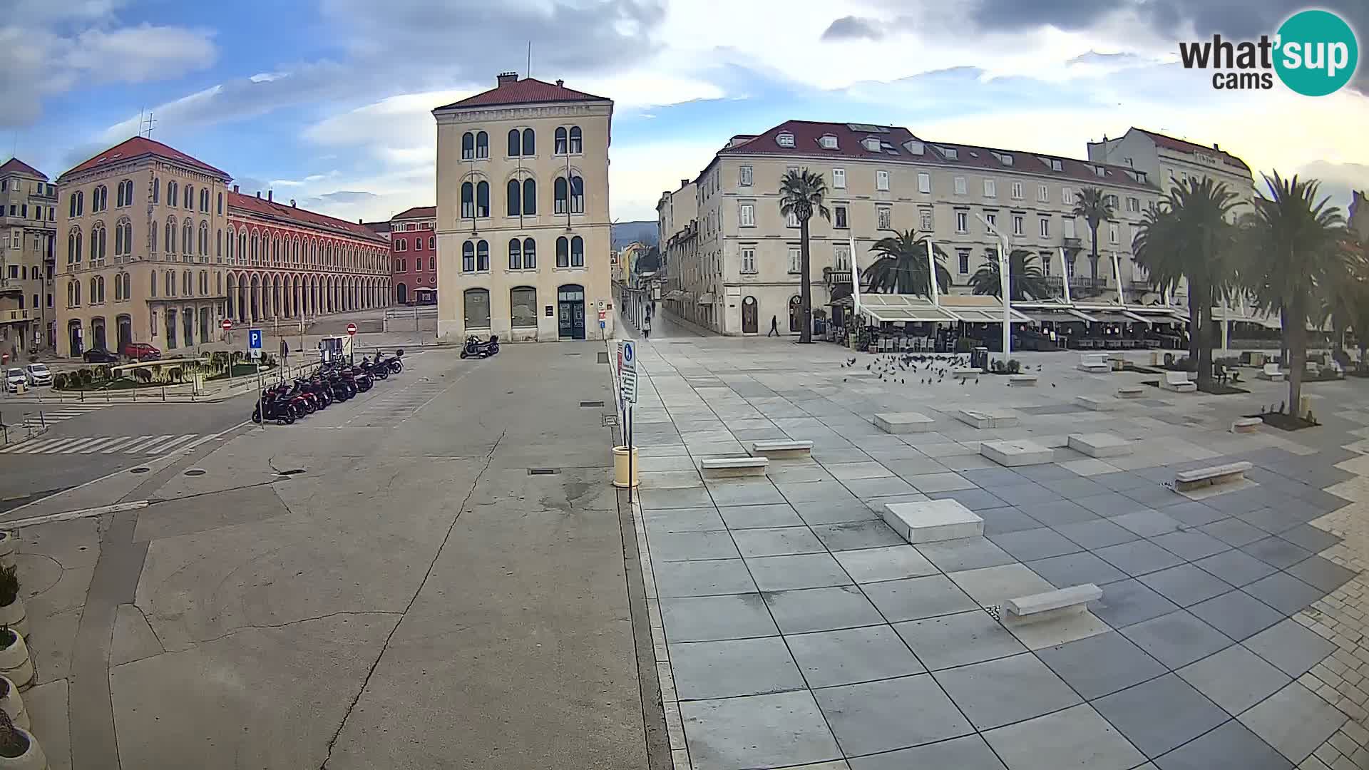Webcam Split Riva – Prokurative | Trg Republike
