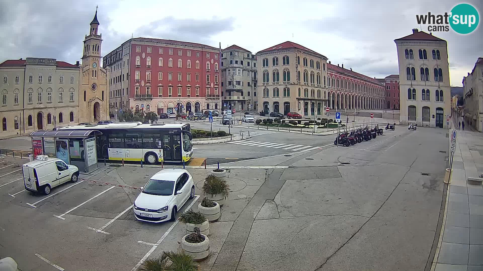 Split kamera Riva – Prokurative | Trg Republike