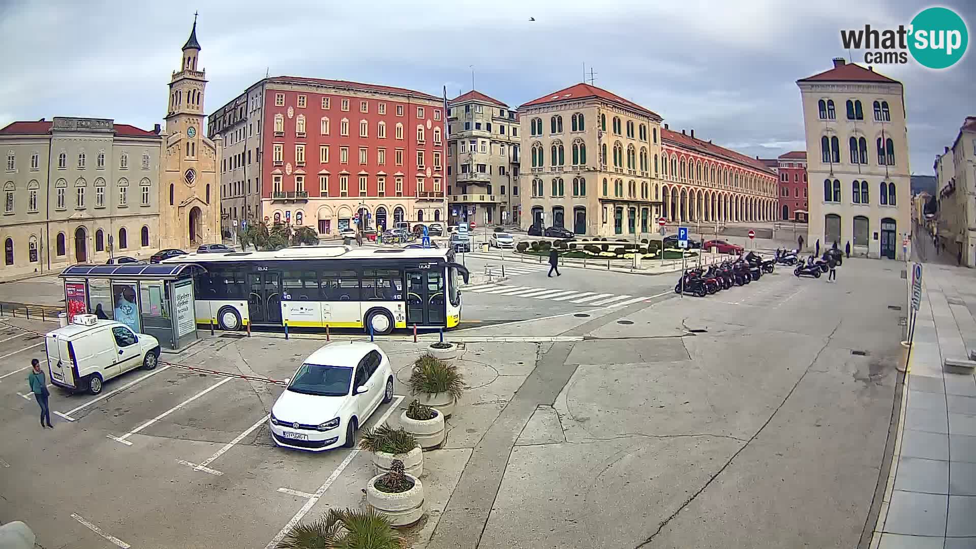 Webcam Split Riva – Prokurative | Trg Republike