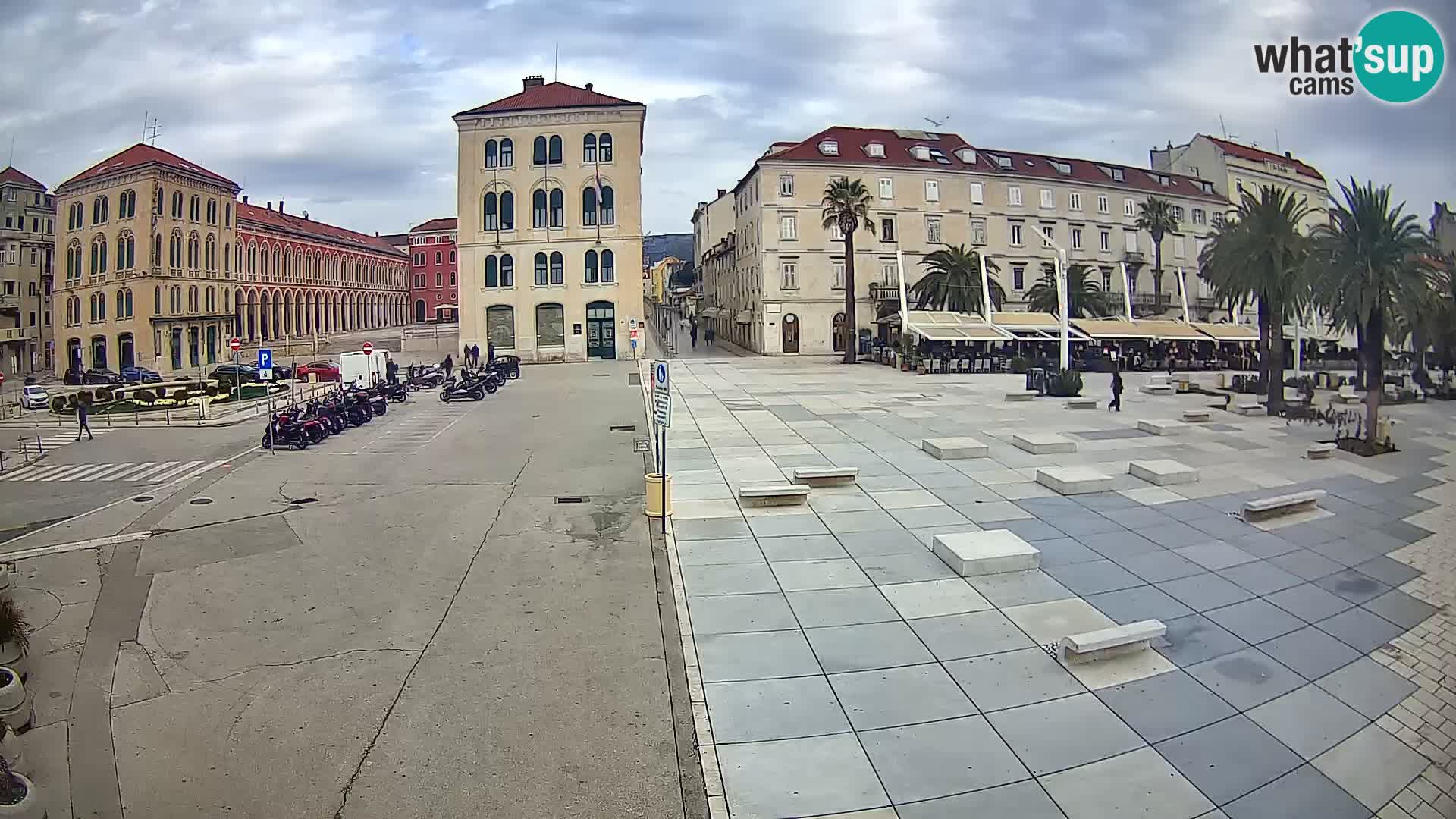 Webcam Spalato Riva – Prokurative | Piazza della Republika