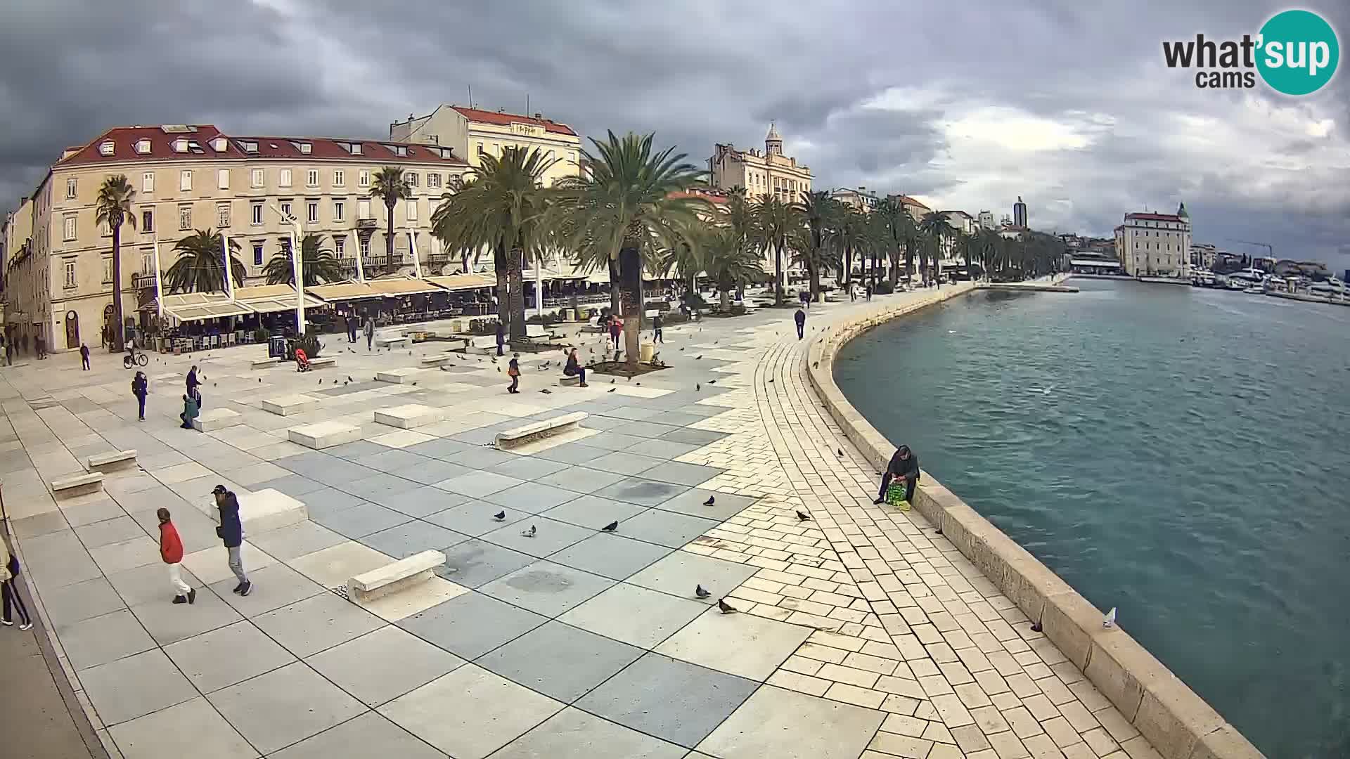 Webcam Split Riva – Prokurative | Plaza de la República