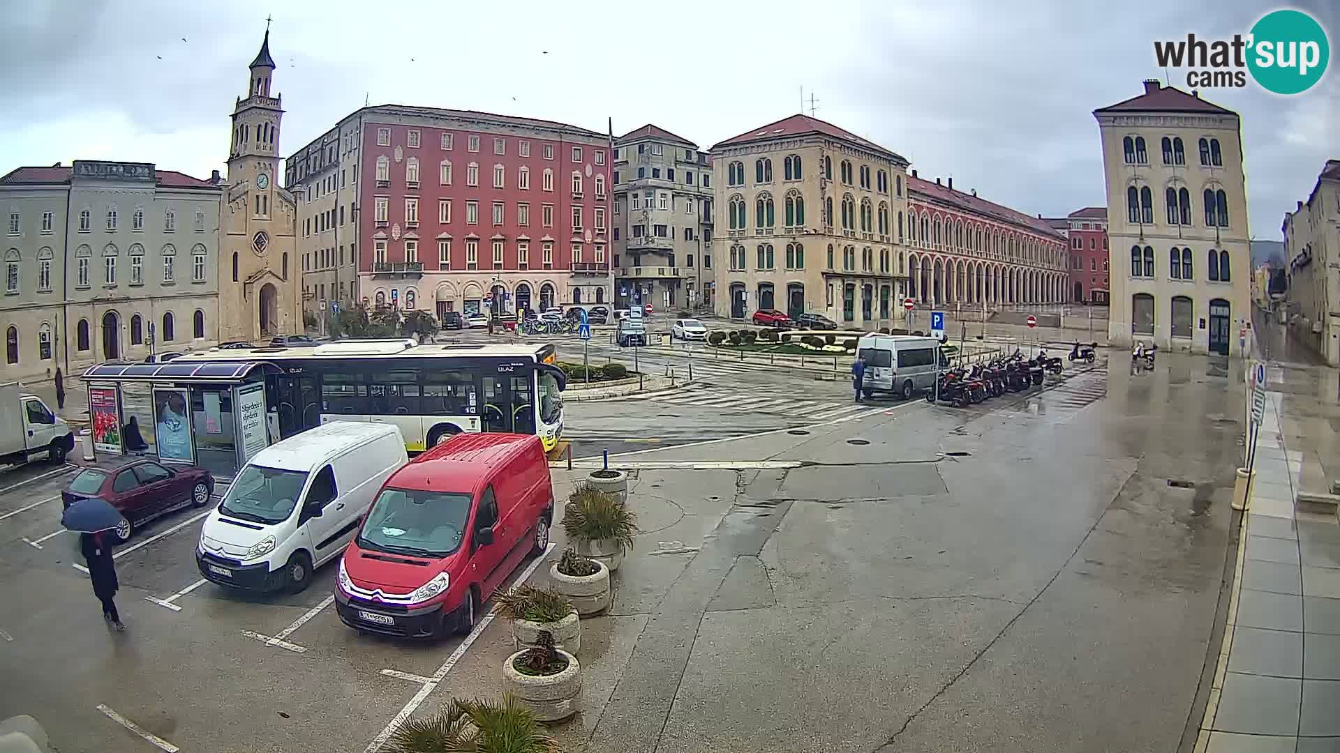 Webcam Split Riva – Prokurative | Trg Republike