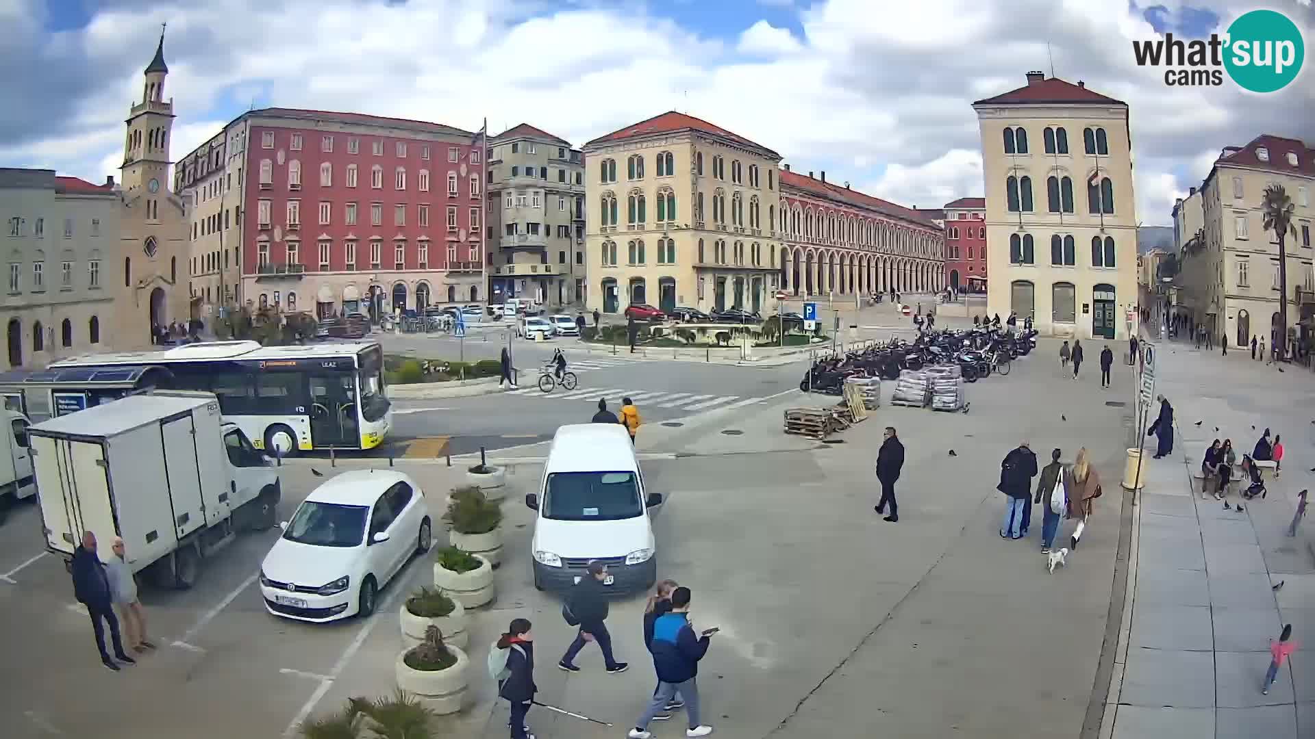 Webcam Split Riva – Prokurative | Trg Republike