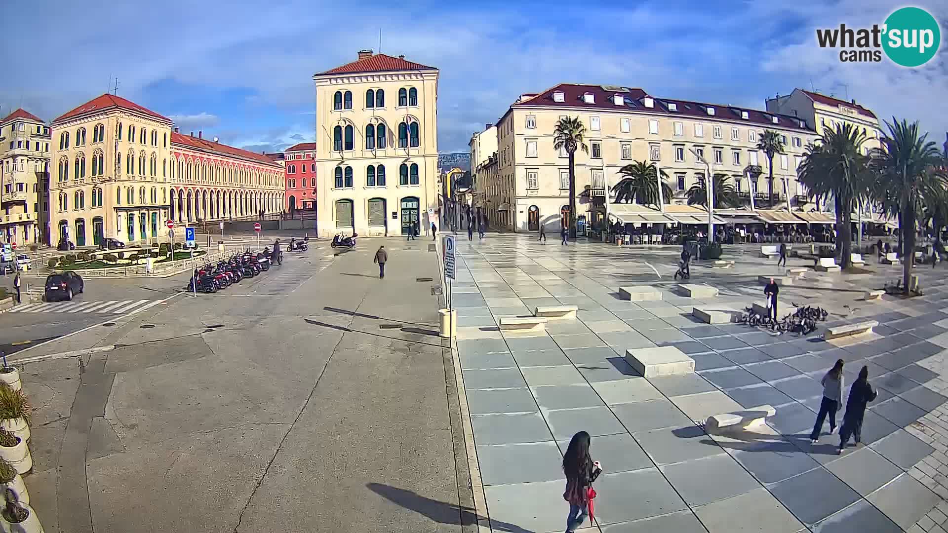Webcam Split Riva – Prokurative | Trg Republike