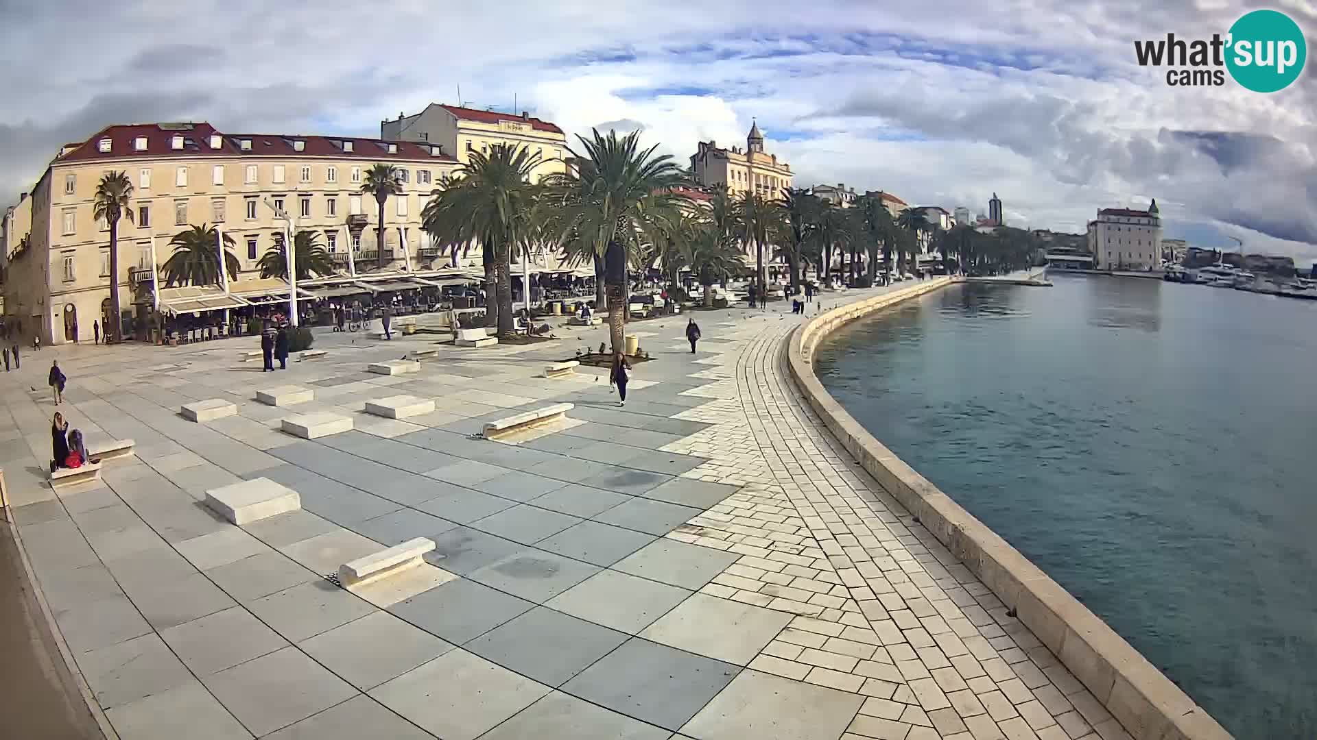 Webcam Split Riva – Prokurative | Trg Republike