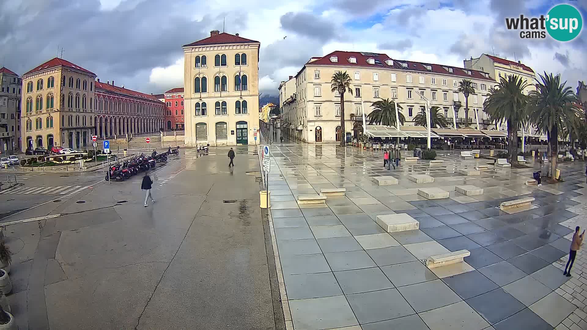Webcam Split Riva – Prokurative | Trg Republike