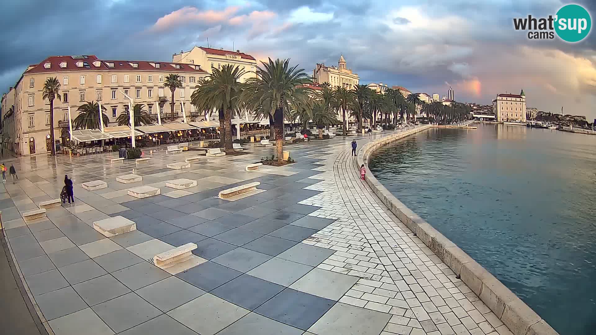 Split kamera Riva – Prokurative | Trg Republike