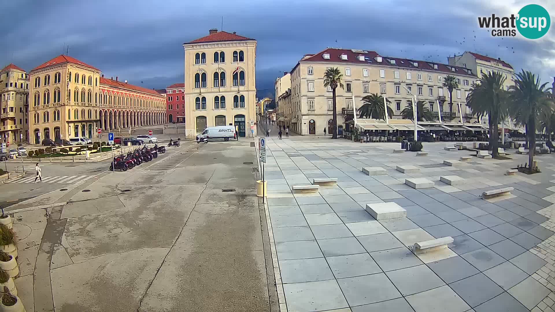 Webcam Spalato Riva – Prokurative | Piazza della Republika