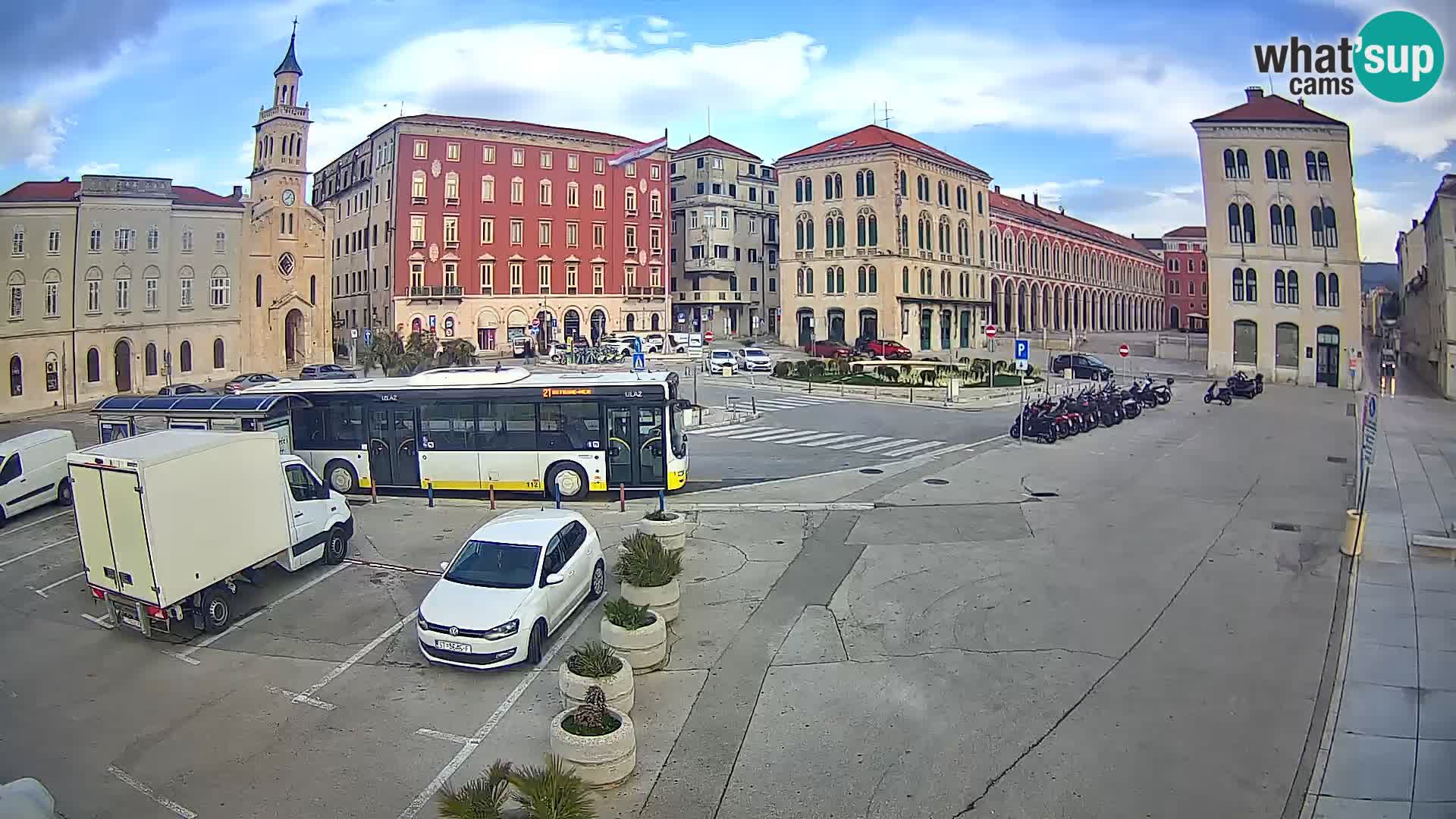 Webcam Split Riva – Prokurative | Plaza de la República