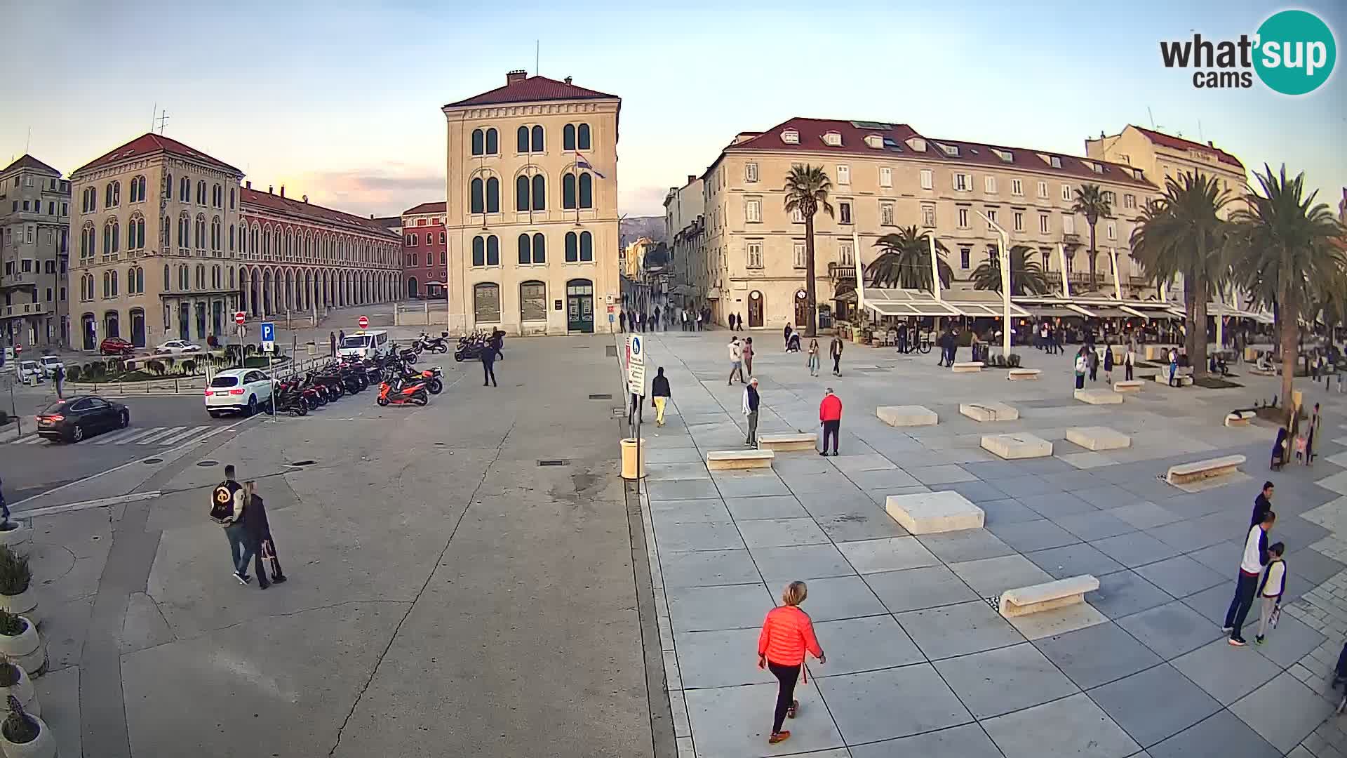 Webcam Split Riva – Prokurative | Plaza de la República