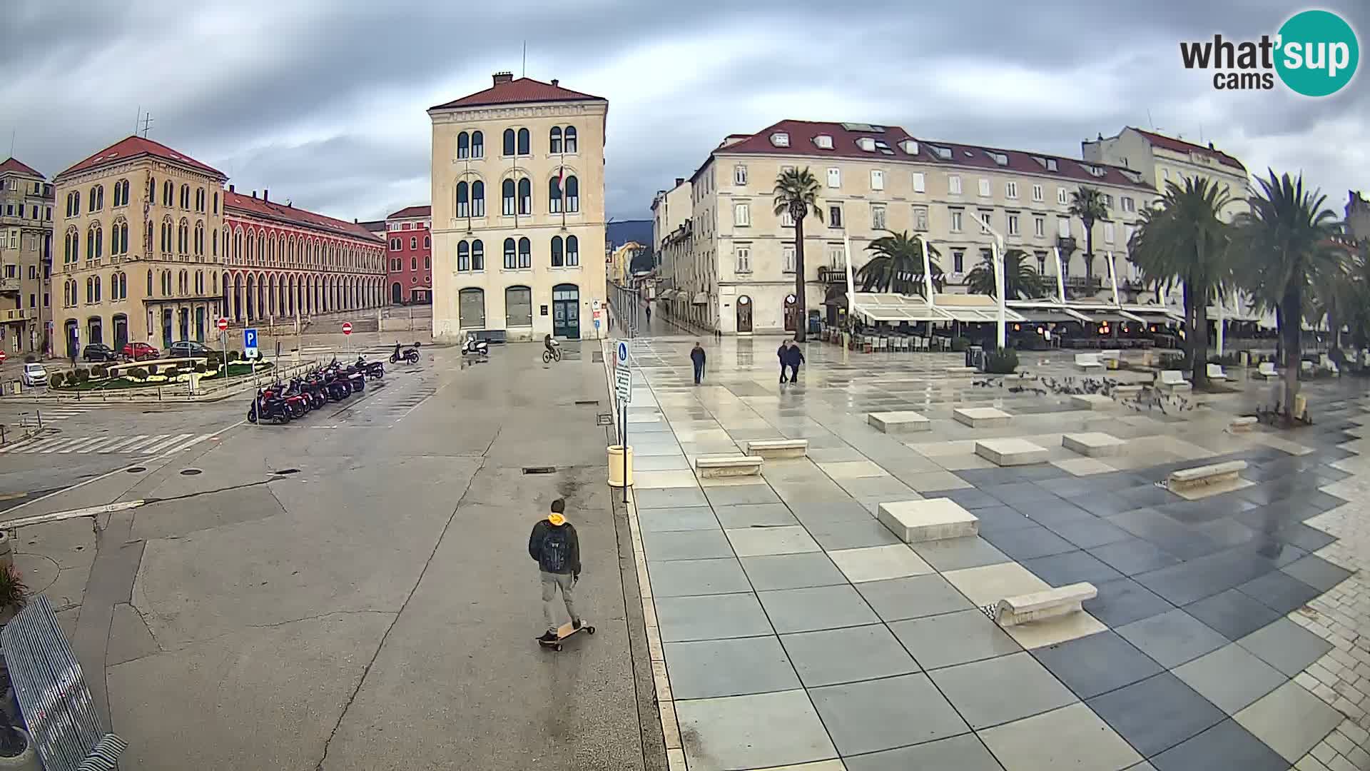 Webcam Split Riva – Prokurative | Trg Republike