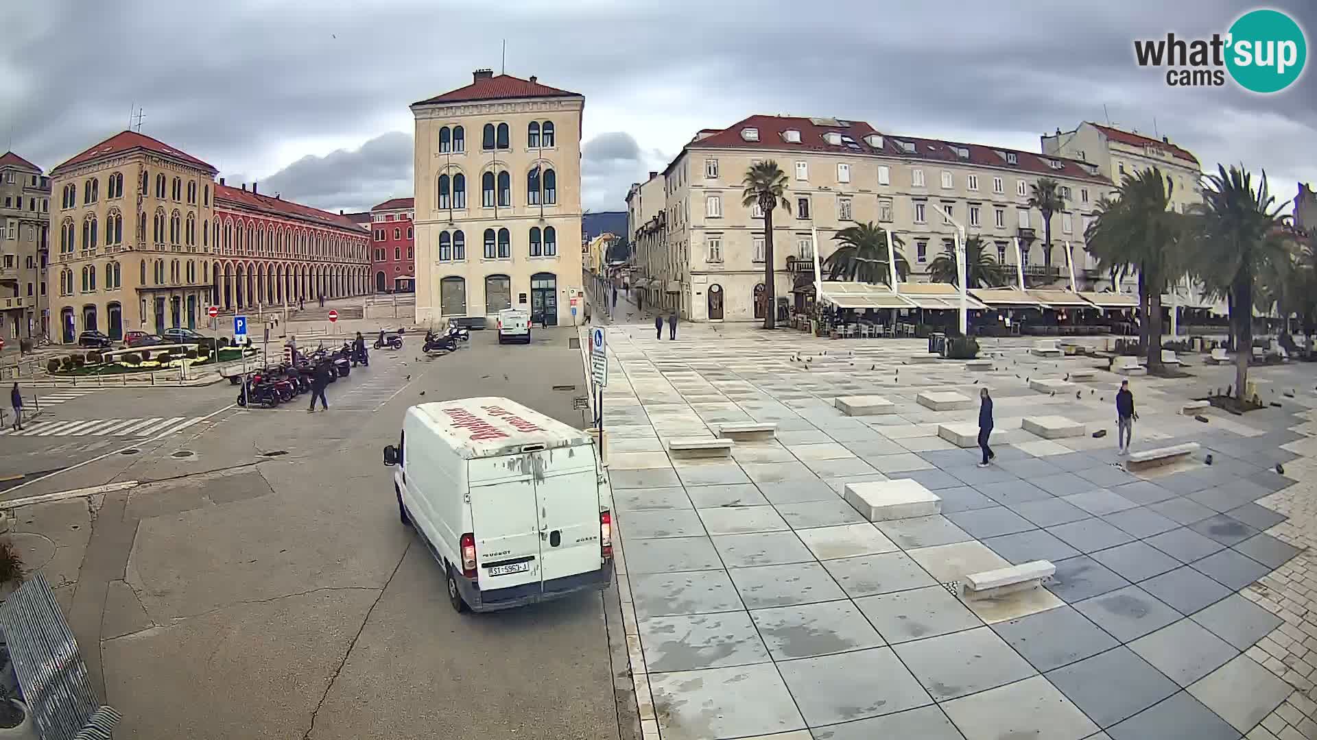 Webcam Split Riva – Prokurative | Trg Republike