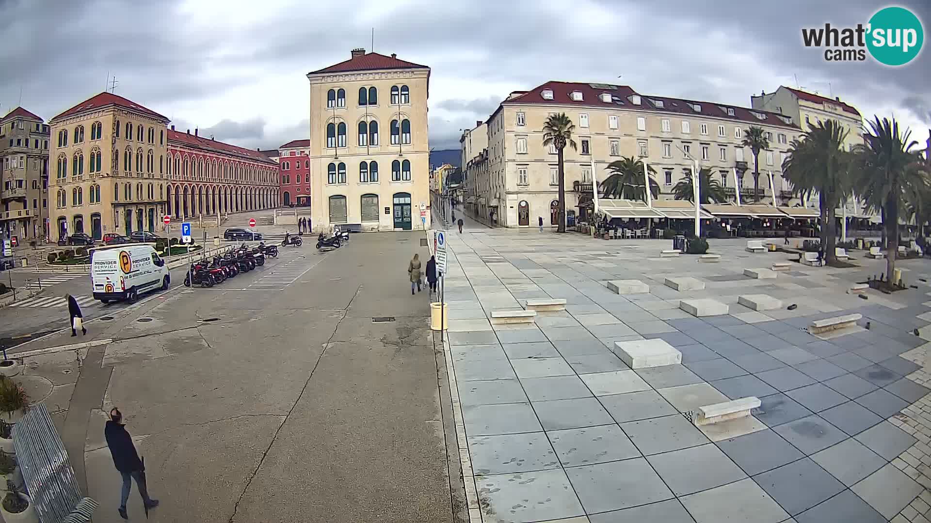 Webcam Split Riva – Prokurative | Trg Republike