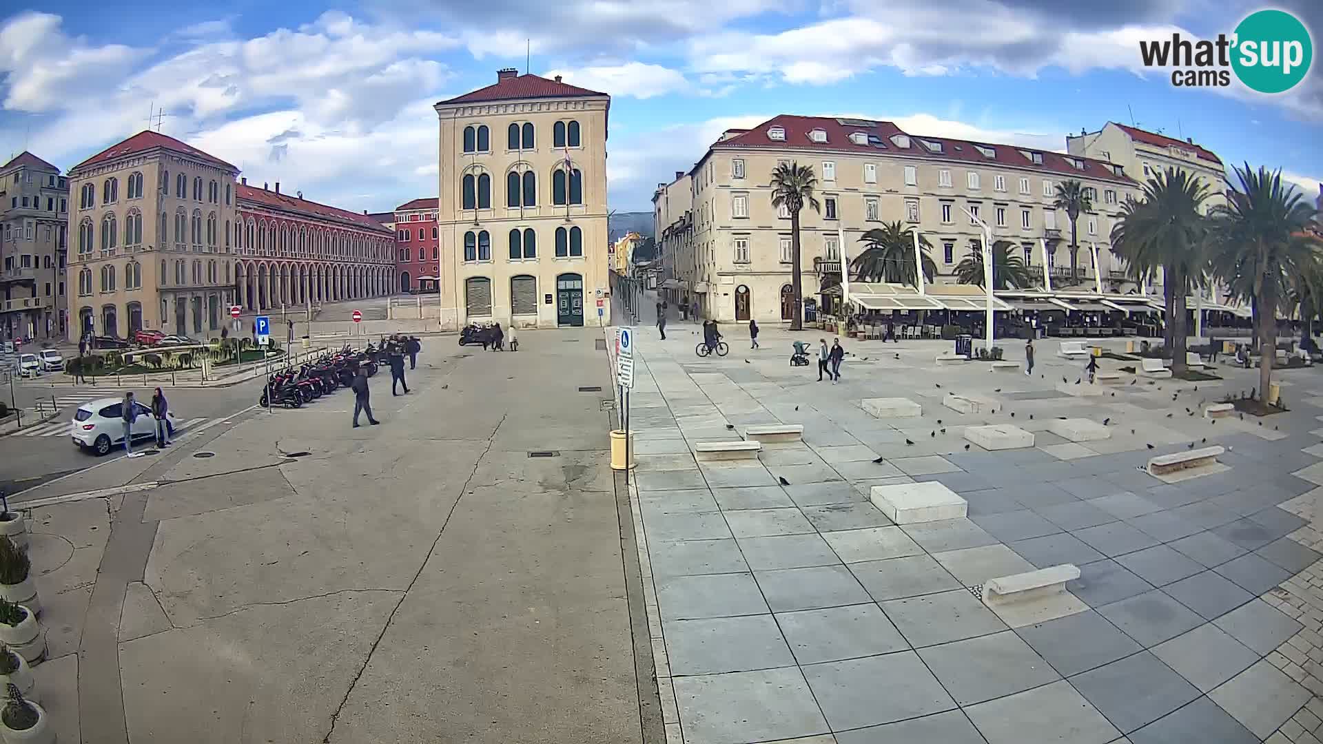 Webcam Spalato Riva – Prokurative | Piazza della Republika