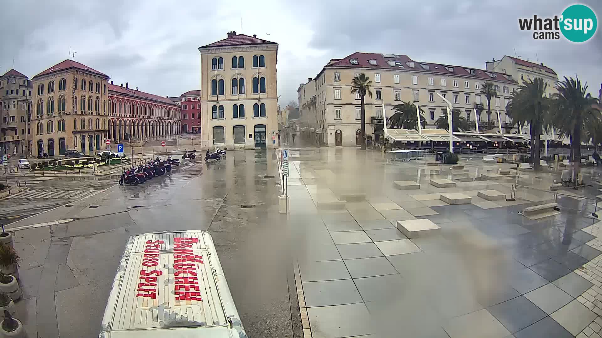 Webcam Spalato Riva – Prokurative | Piazza della Republika