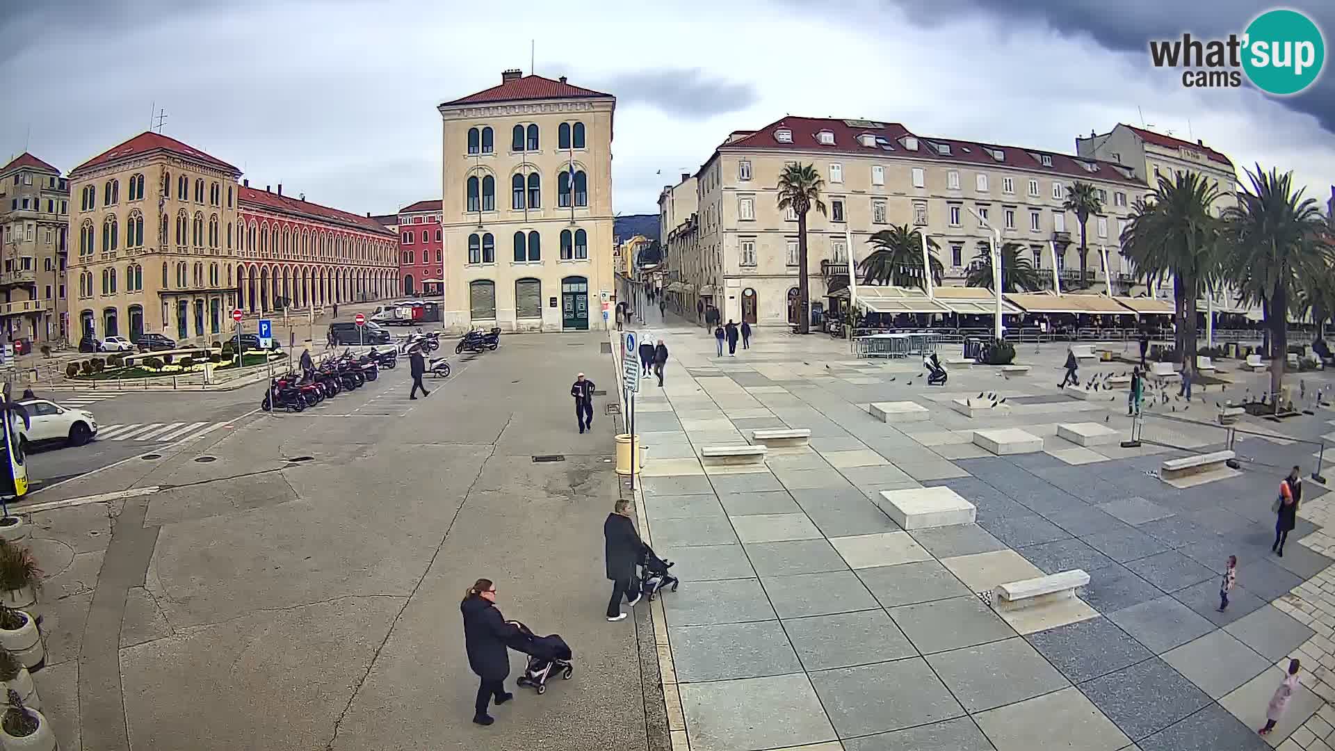 Split kamera Riva – Prokurative | Trg Republike